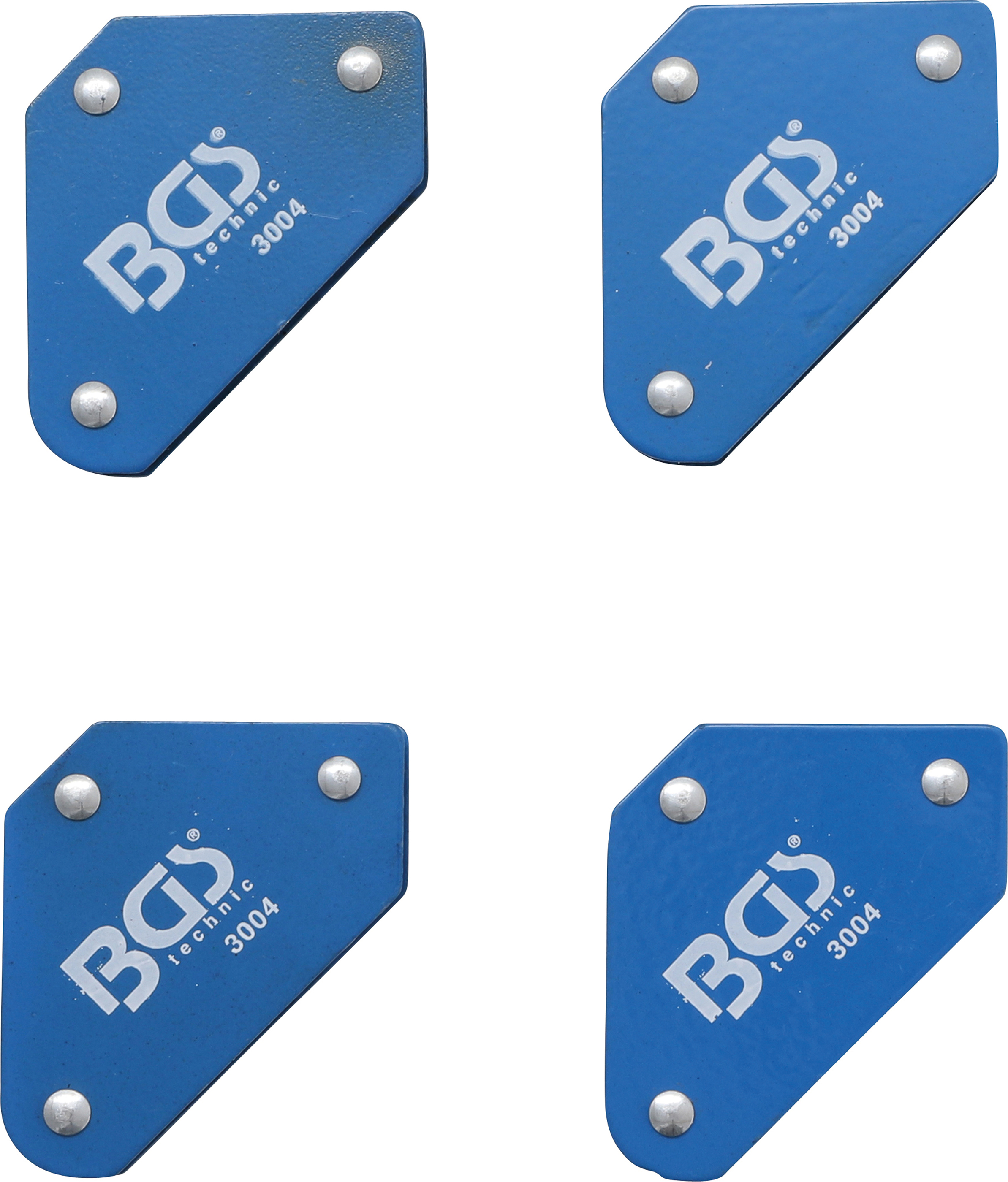 BGS 3004 Mini-Magnethalter-Satz | 45° - 90° - 135° | 4-tlg.