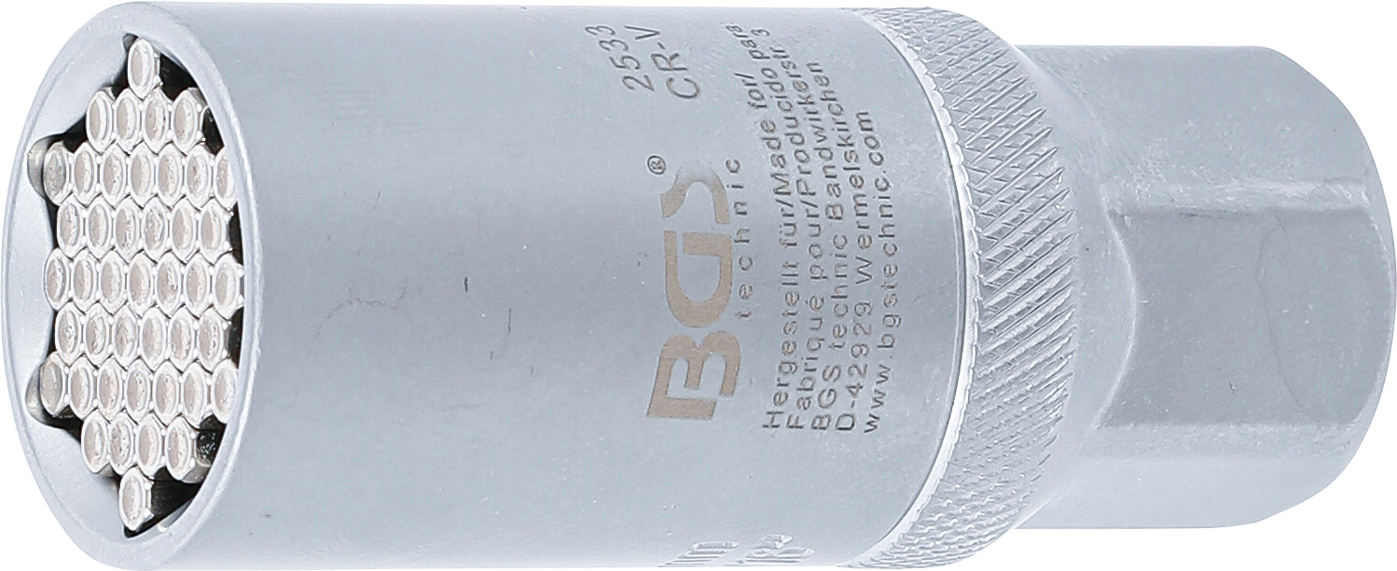 BGS 2533 Multi-Einsatz | Antrieb Innenvierkant 10 mm (3/8") | SW 9 - 21 mm BGS 2533 Multi-Einsatz | Antrieb Innenvierkant 10 mm (3/8") | SW 9 - 21 mm