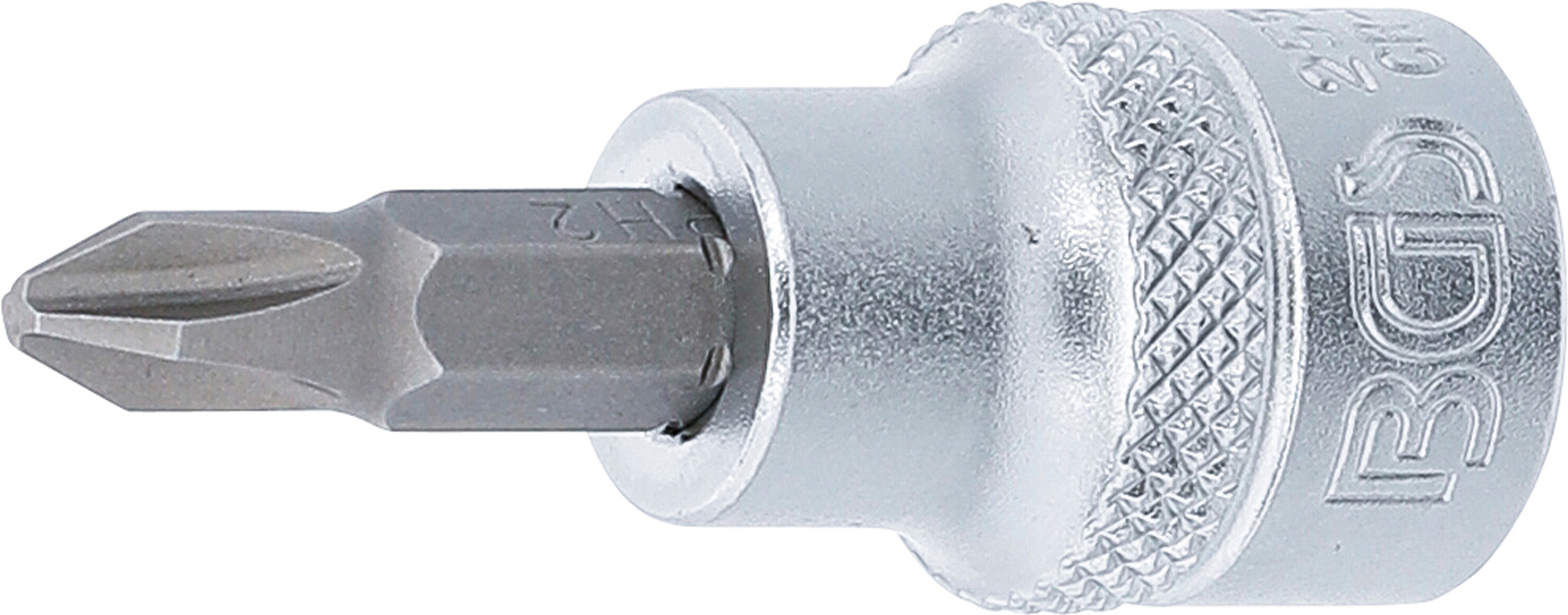 BGS 2554 Bit-Einsatz | Antrieb Innenvierkant 10 mm (3/8") | Kreuzschlitz PH2