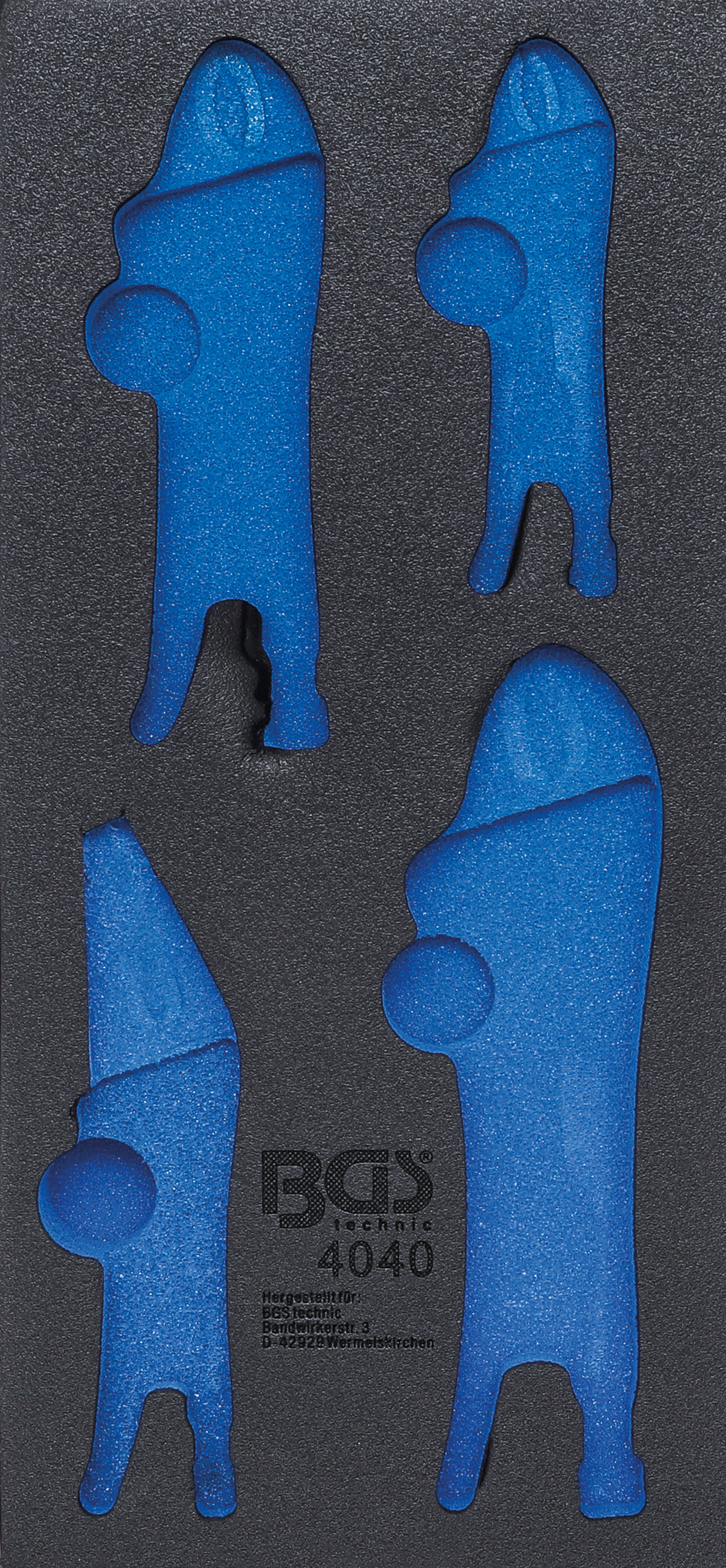 BGS 4040-1 Werkstattwageneinlage 1/3 | leer | für Art. 4040