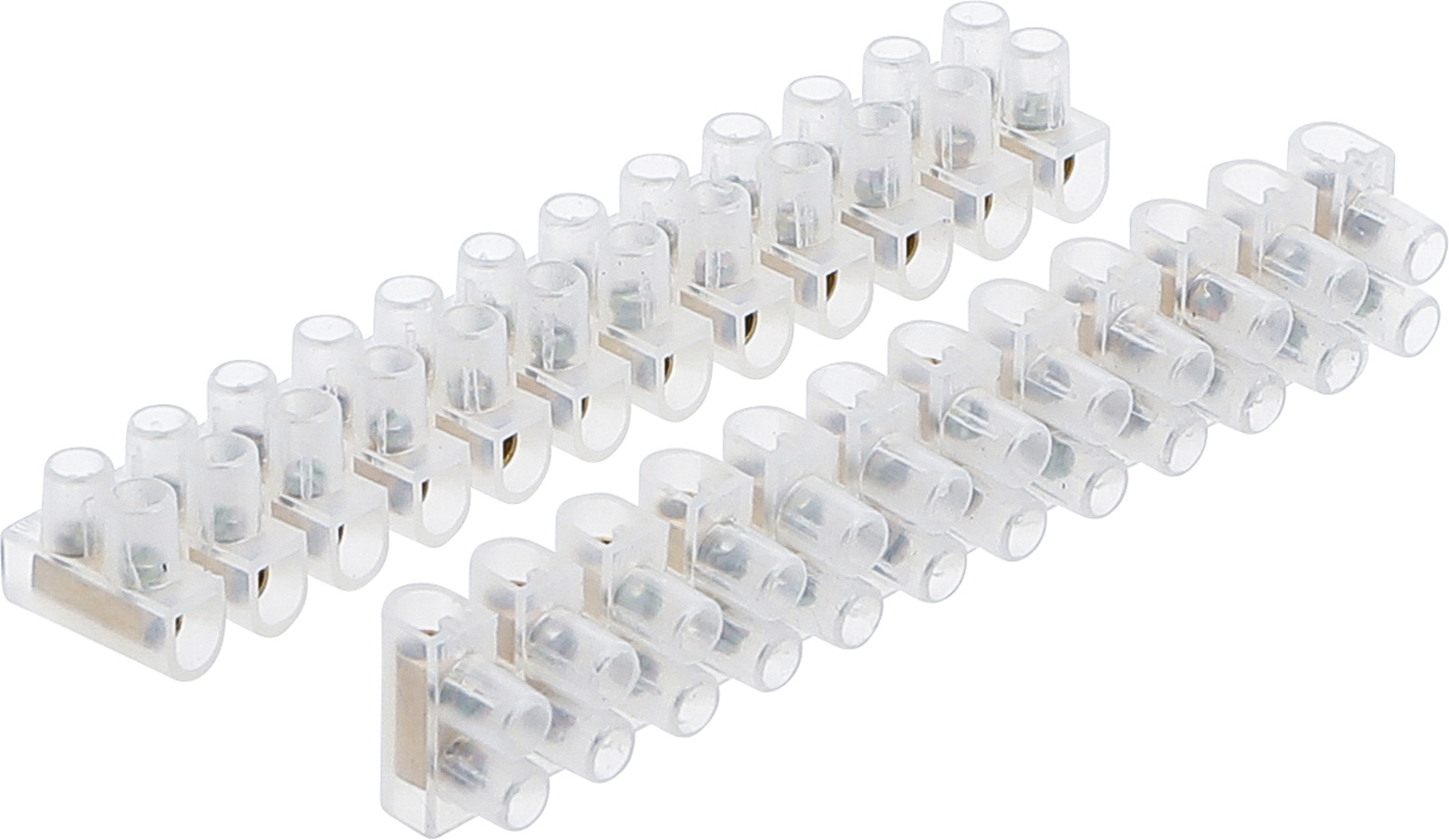 BGS 80725 Lüsterklemmen | 2,5 mm² | 3 Amp. | 2 Stück | 12er Block