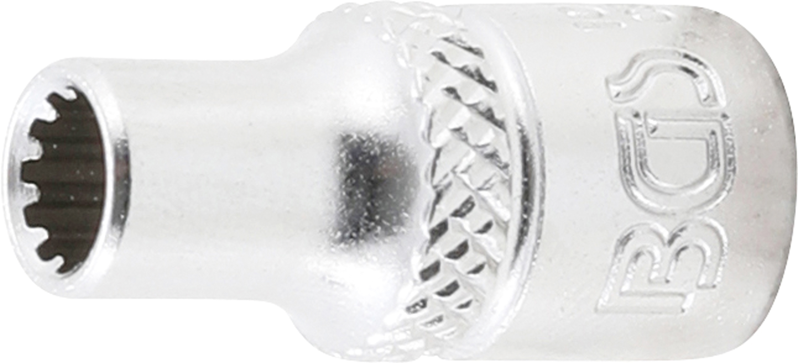 BGS 10105 Steckschlüssel-Einsatz Gear Lock | Antrieb Innenvierkant 6,3 mm (1/4") | SW 5 mm