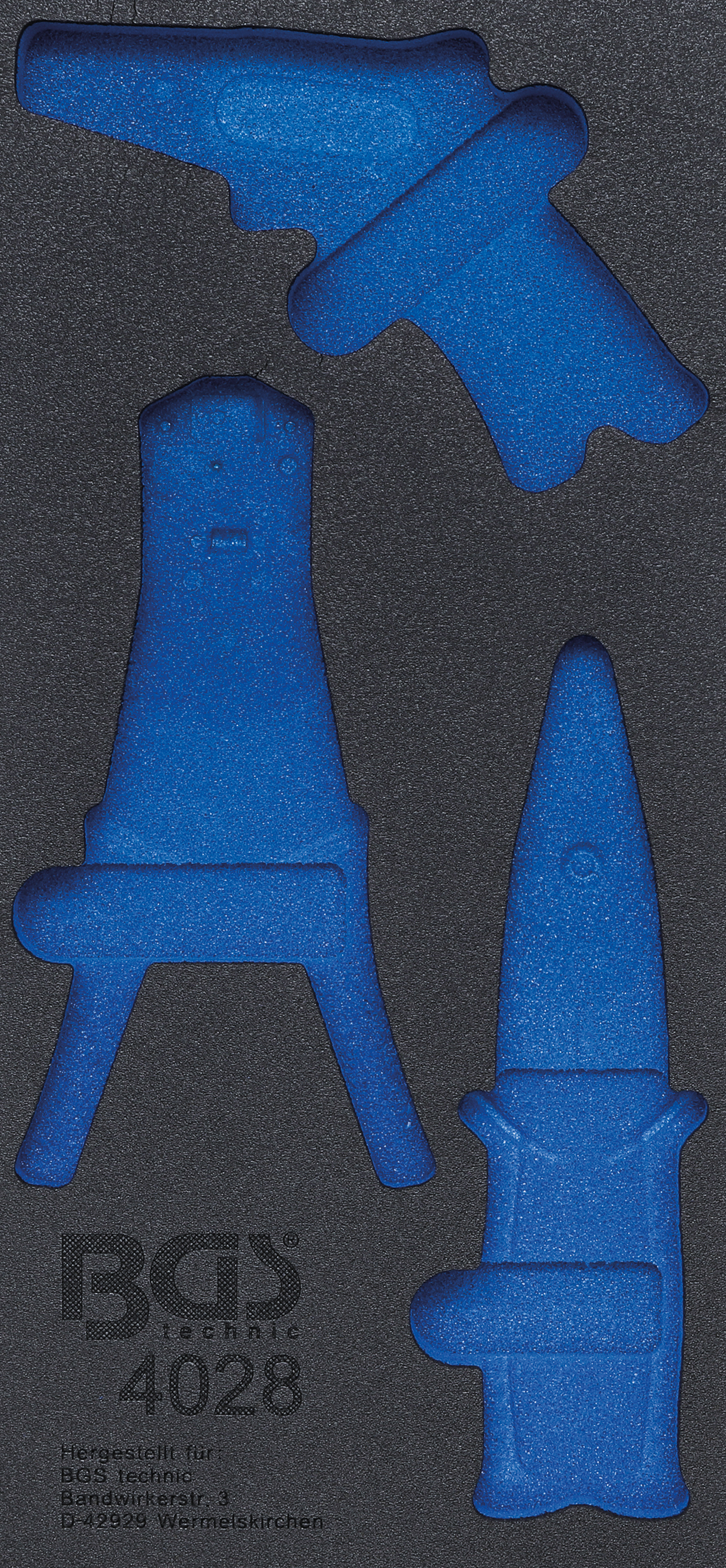 BGS 4028-1 Werkstattwageneinlage 1/3 | leer | für Art. 4028