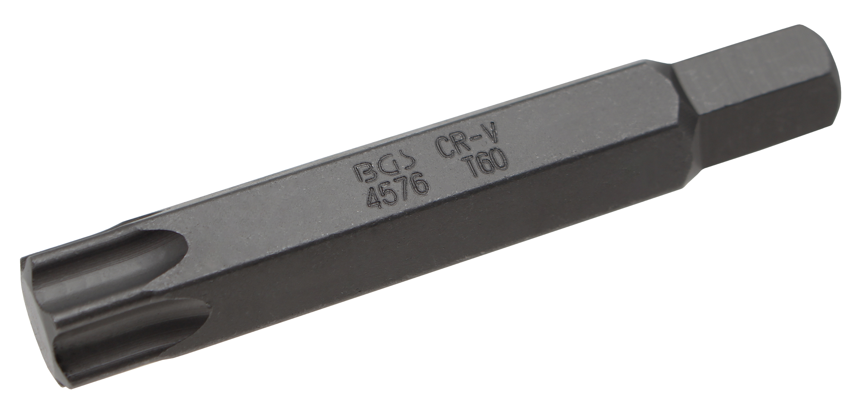 BGS 4576 Bit | Länge 75 mm | Antrieb Außensechskant 10 mm | T-Profil (für Torx) T60