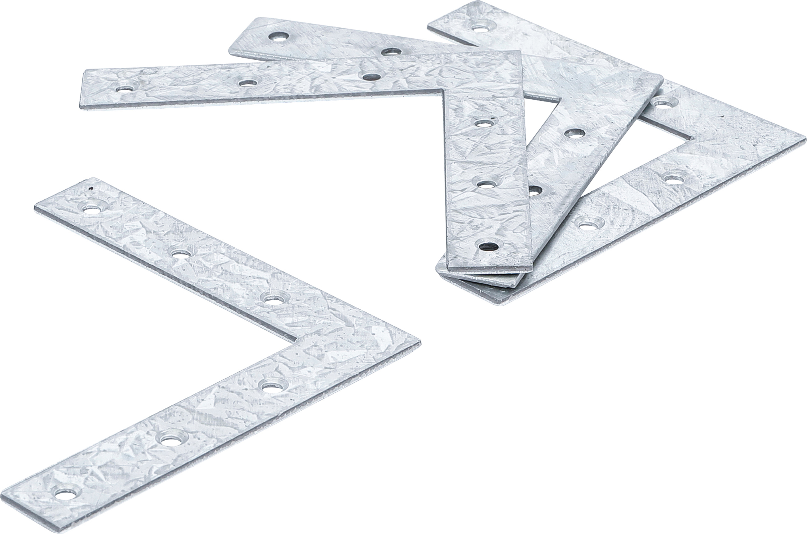 BGS 80923 L-Winkel | 100 x 100 x 15 mm | 4-tlg.