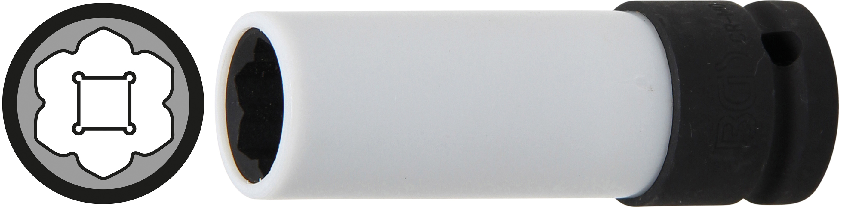 BGS 7309 Spezial-Radschrauben-Einsatz | für Mercedes-Benz S-Klasse | Antrieb Innenvierkant 12,5 mm (1/2")