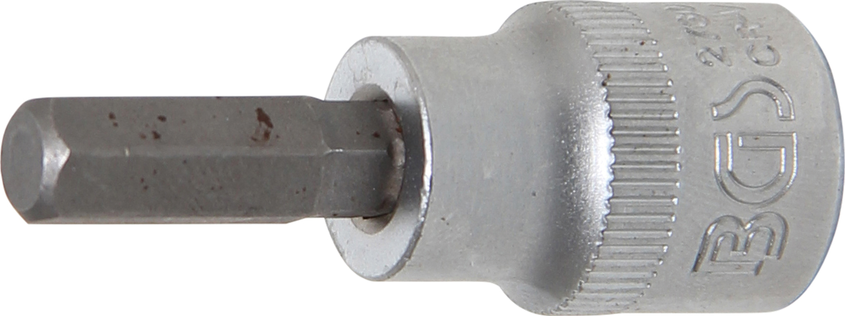 BGS 2730 Bit-Einsatz | Antrieb Innenvierkant 10 mm (3/8") | Innensechskant 9/32"