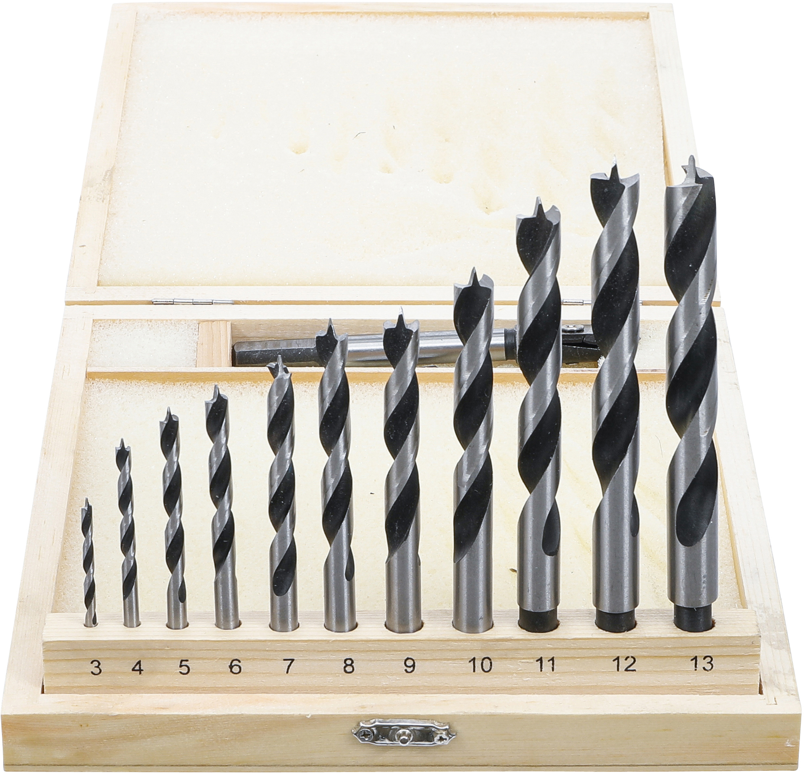 BGS 50403 Holzbohrer- / Zentrumbohrer-Satz | 14-tlg.