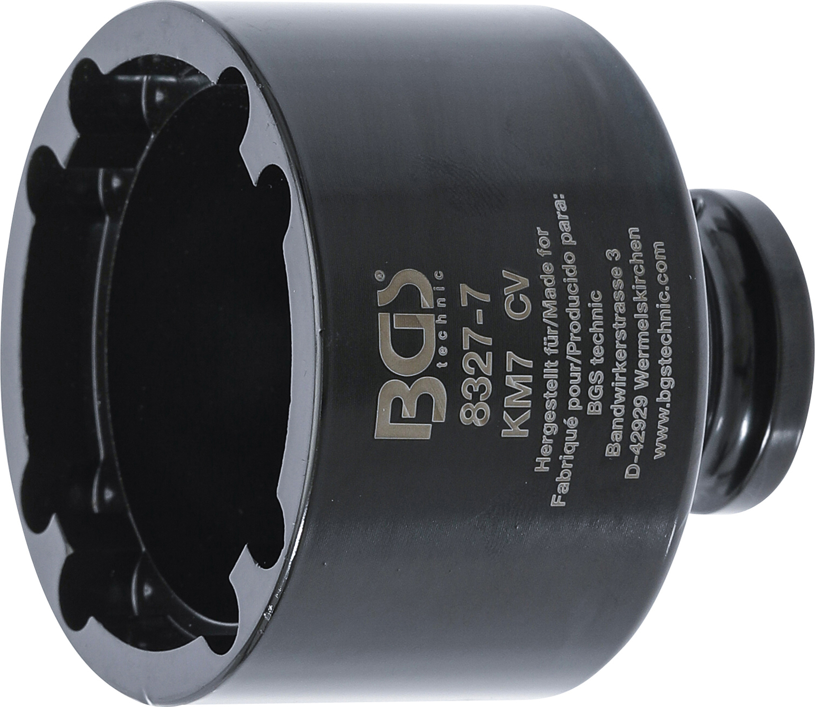 BGS 8327-7 Nutmutternschlüssel | Zapfen innen liegend | KM7 BGS 8327-7 Nutmutternschlüssel | Zapfen innen liegend | KM7