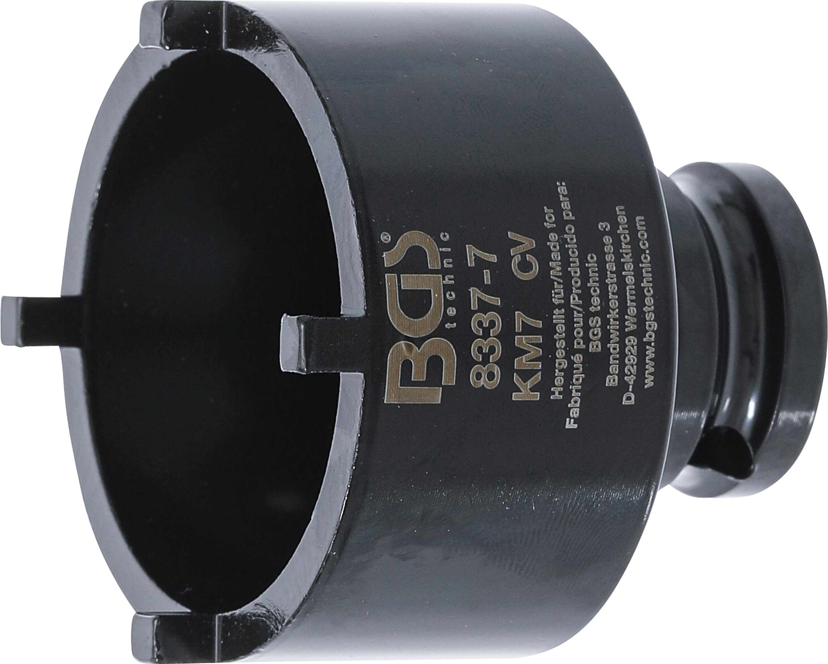 BGS 8337-7 Nutmutternschlüssel | Zapfen außen liegend | KM7 BGS 8337-7 Nutmutternschlüssel | Zapfen außen liegend | KM7