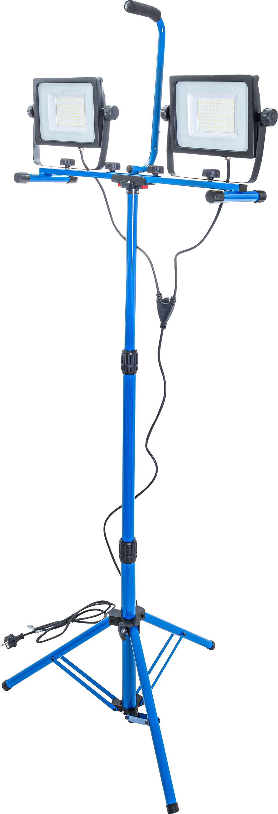 BGS 85338 Duo-SMD-LED-Arbeits-Strahler | mit Stativ | 2 x 70 W