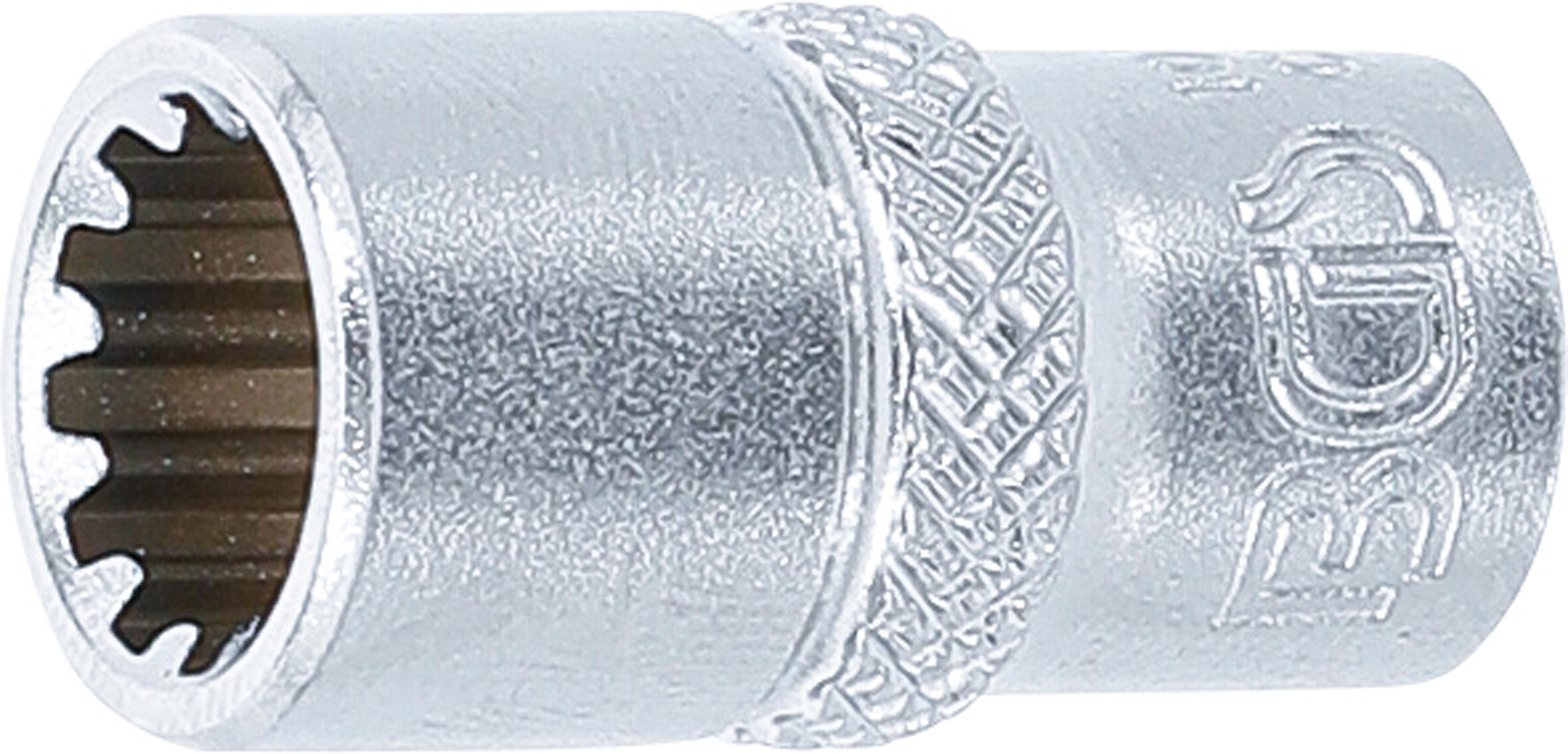 BGS 10108 Steckschlüssel-Einsatz Gear Lock | Antrieb Innenvierkant 6,3 mm (1/4") | SW 8 mm