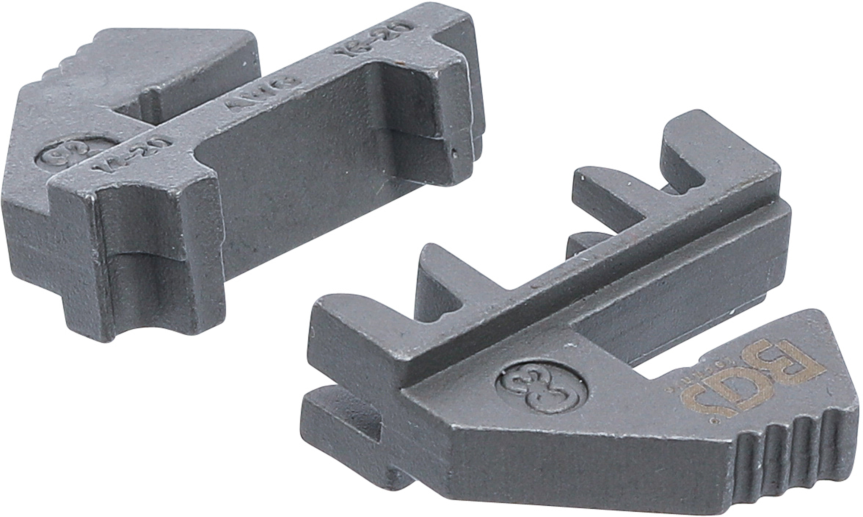 BGS 1410-C3 Crimpbacken für abgewinkelte, nichtisolierte Stecker | für Art. 1410, 1411, 1412