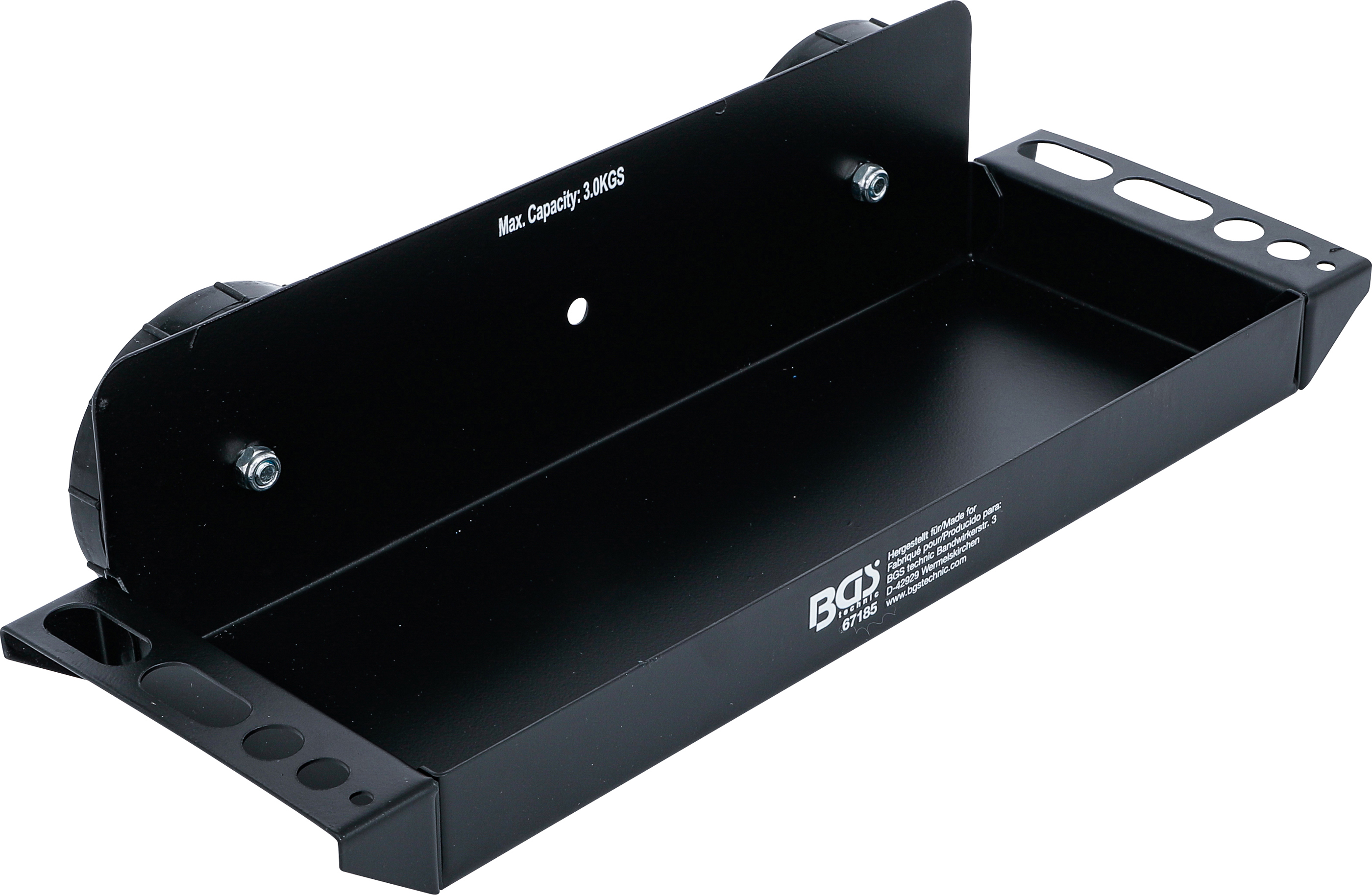 BGS 67185 Magnetische Ablageschale | mit seitlichem Schraubendreher-Halter