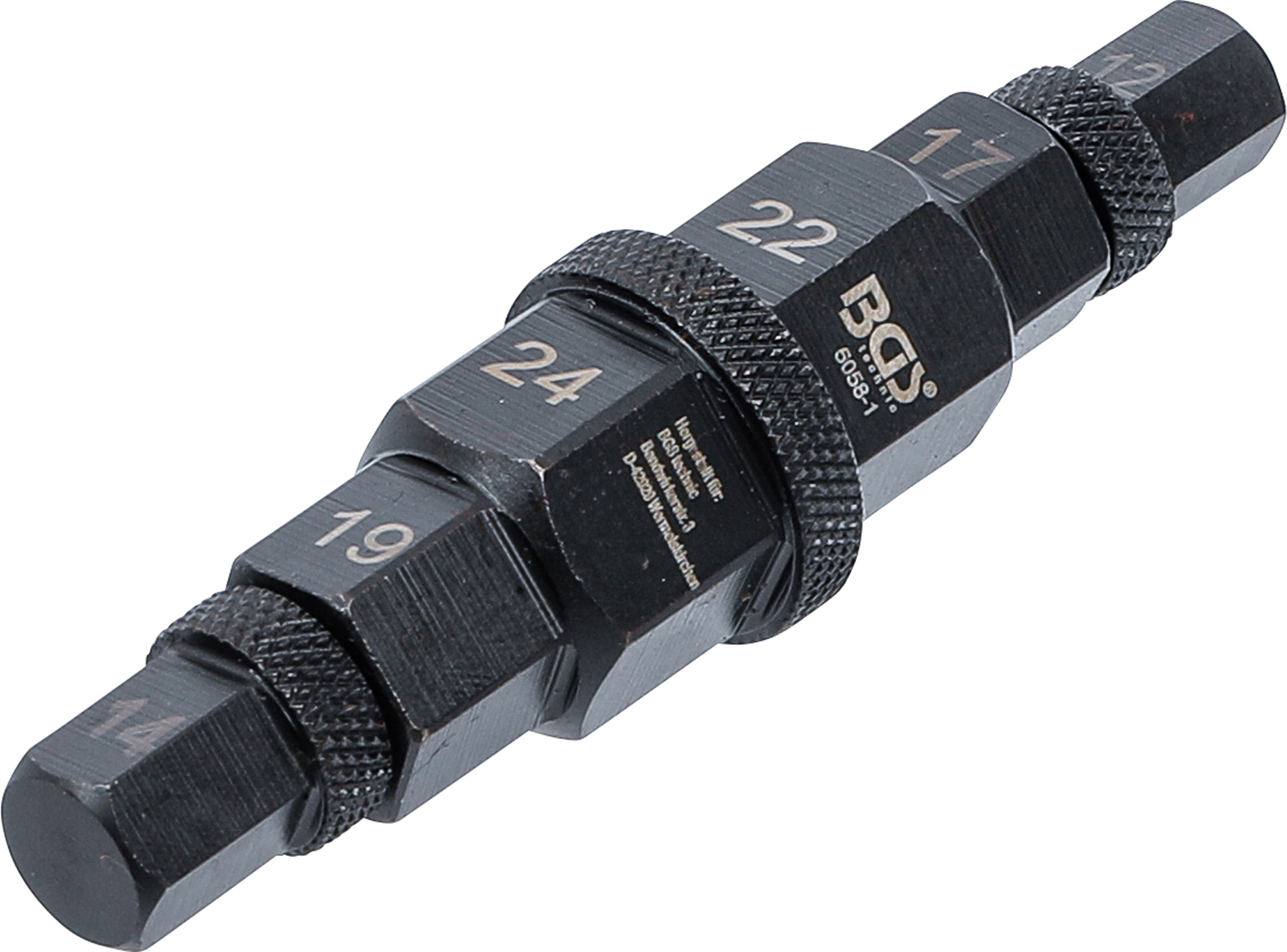 BGS 5058-1 Motorrad-Spezial-Einsatz | Antrieb 10 mm (3/8") | 12 - 24 mm BGS 5058-1 Motorrad-Spezial-Einsatz | Antrieb 10 mm (3/8") | 12 - 24 mm