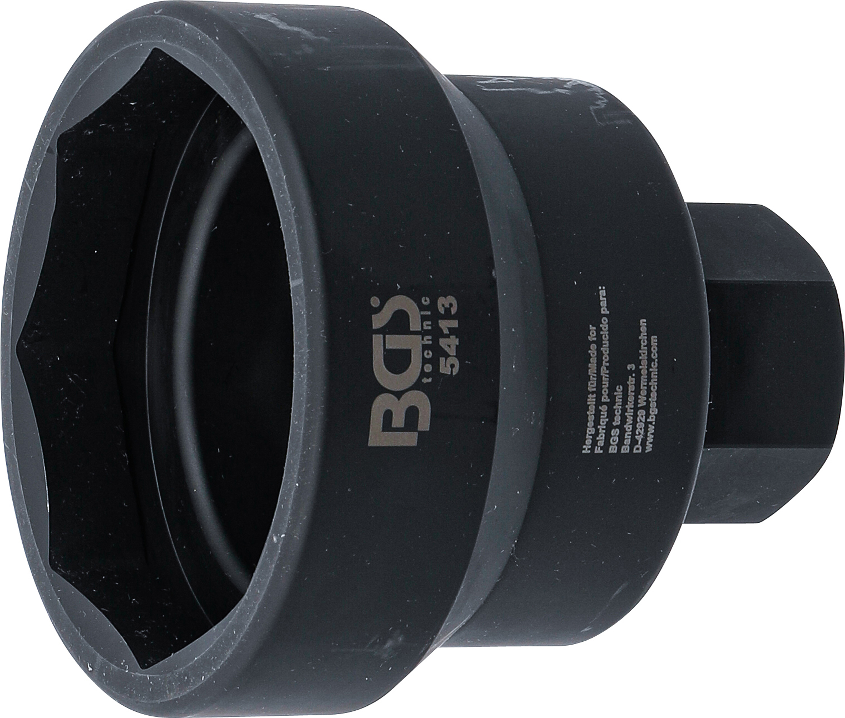 BGS 5413 Radkapseln- und Achsmuttern-Schlüssel | 8-kant | Ø 80 mm | für SCANIA Vorderachse