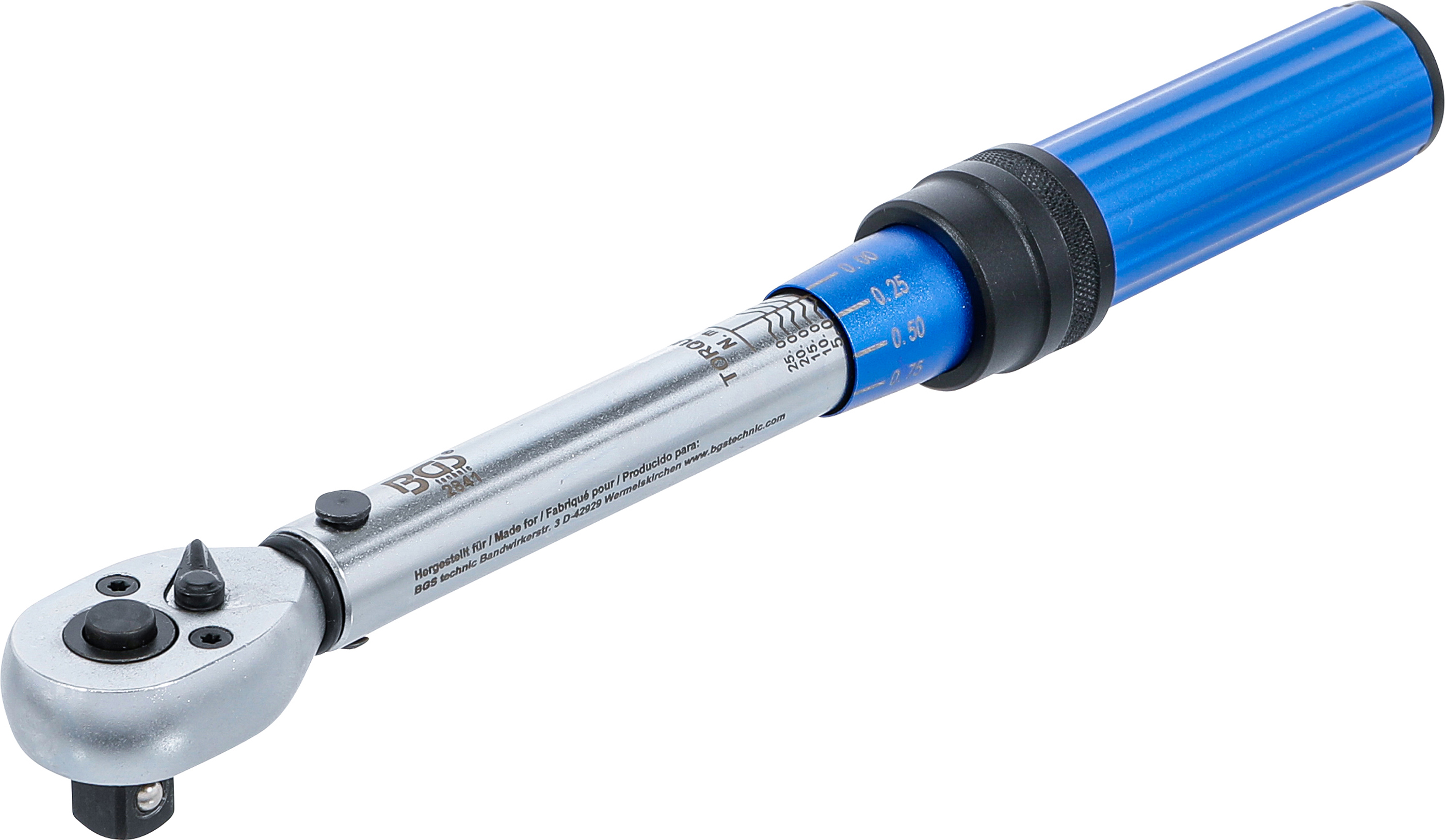 BGS 2841 Drehmomentschlüssel | Abtrieb Außenvierkant 10 mm (3/8") | 5 - 25 Nm