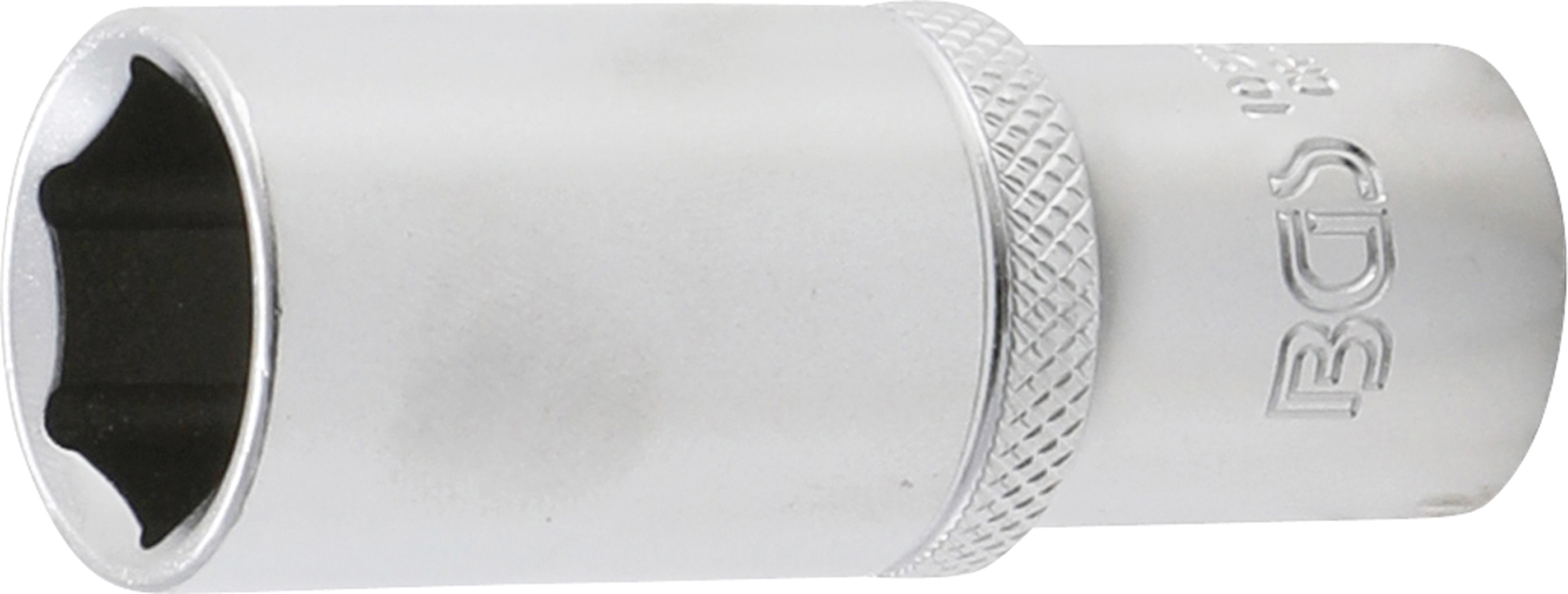 BGS 10537 Steckschlüssel-Einsatz Sechskant, tief | Antrieb Innenvierkant 10 mm (3/8") | SW 17 mm