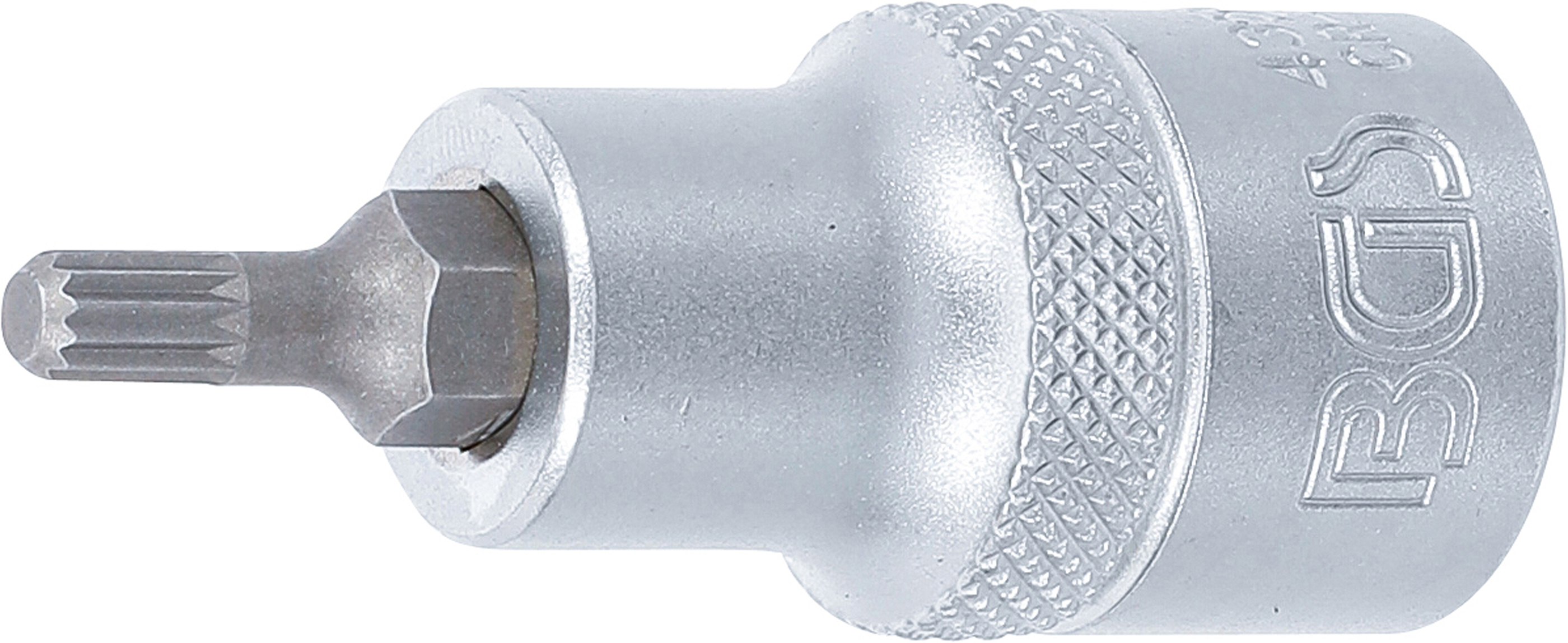 BGS 4350 Bit-Einsatz | Antrieb Innenvierkant 12,5 mm (1/2") | Innenvielzahn (für XZN) M5