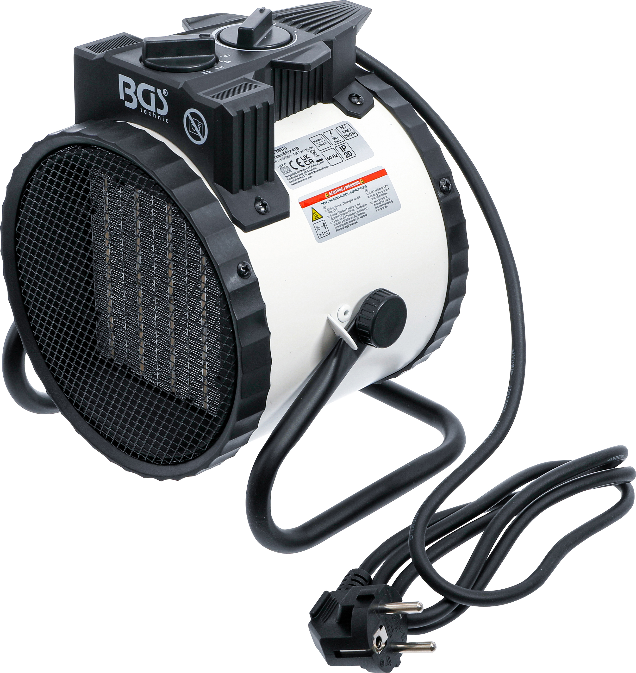 BGS 73370 Heizlüfter | elektrisch | 2 kW