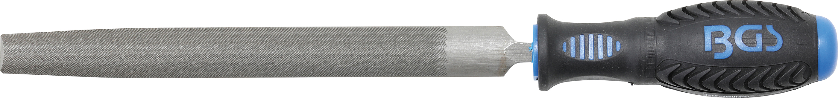 BGS 6555 Werkstattfeile | halbrund | Hieb 3 | 200 mm