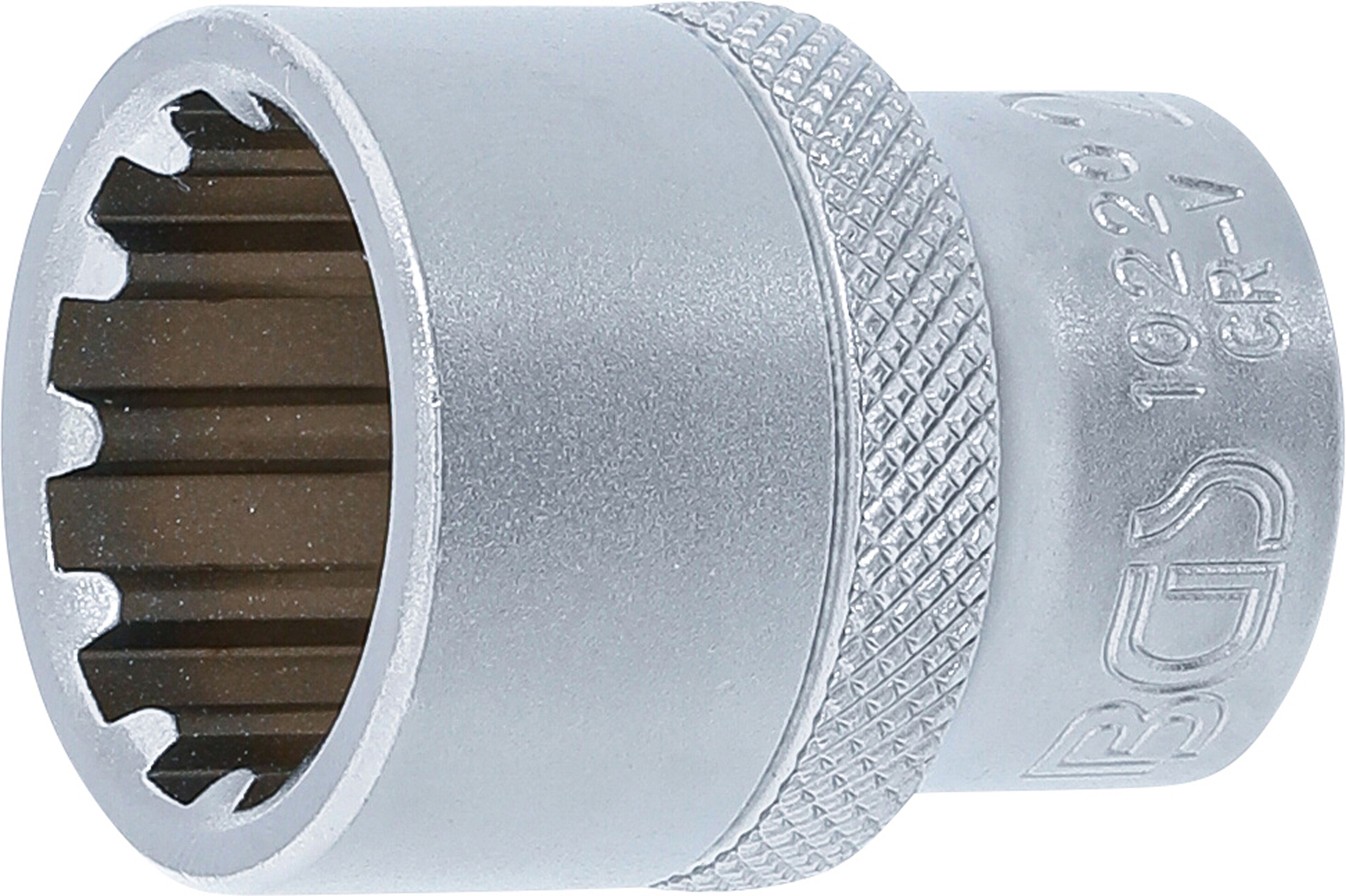 BGS 10220 Steckschlüssel-Einsatz Gear Lock | Antrieb Innenvierkant 12,5 mm (1/2") | SW 20 mm