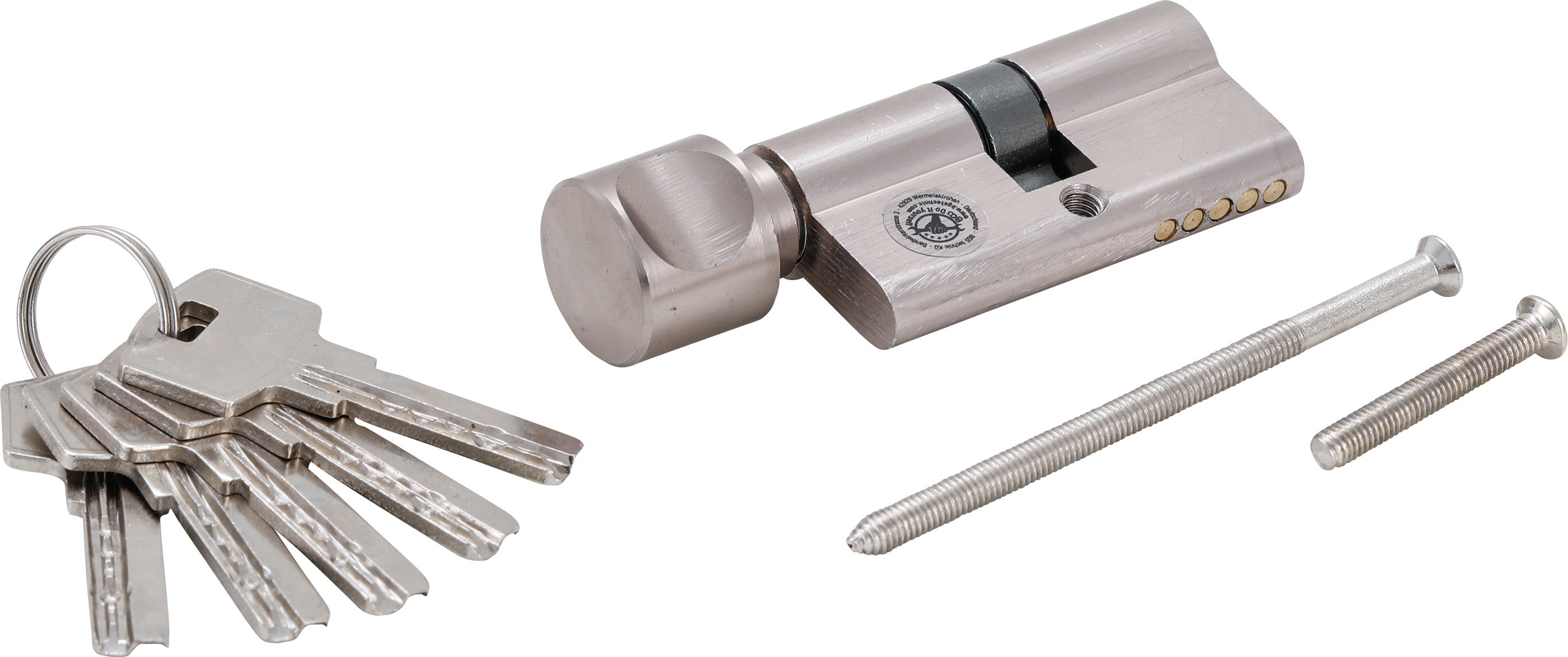 BGS 85270 Sicherheits-Türzylinder | mit Drehknauf | 70 mm