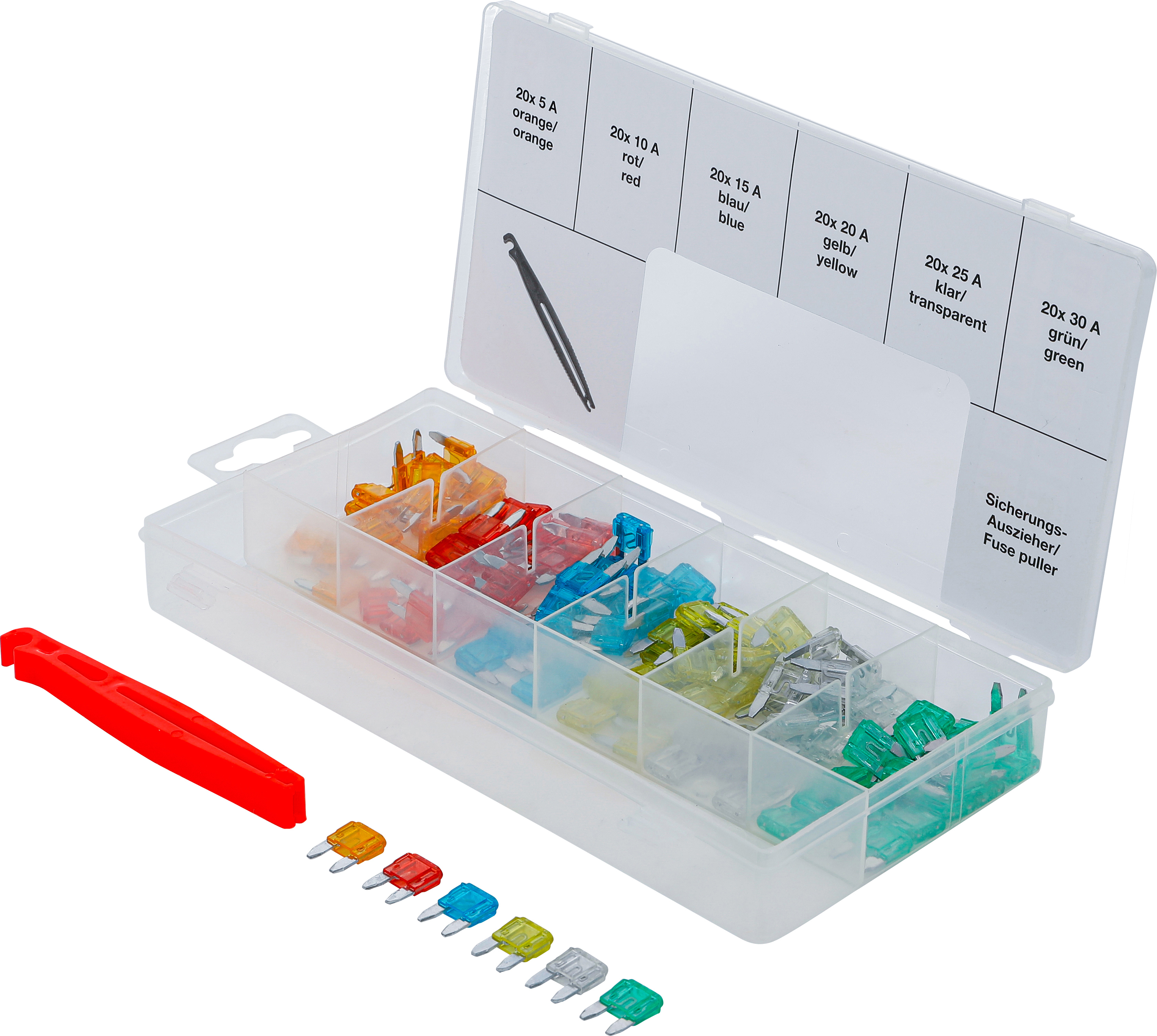 BGS 8109 Kfz-Sicherungs-Sortiment | MINI | 121-tlg.