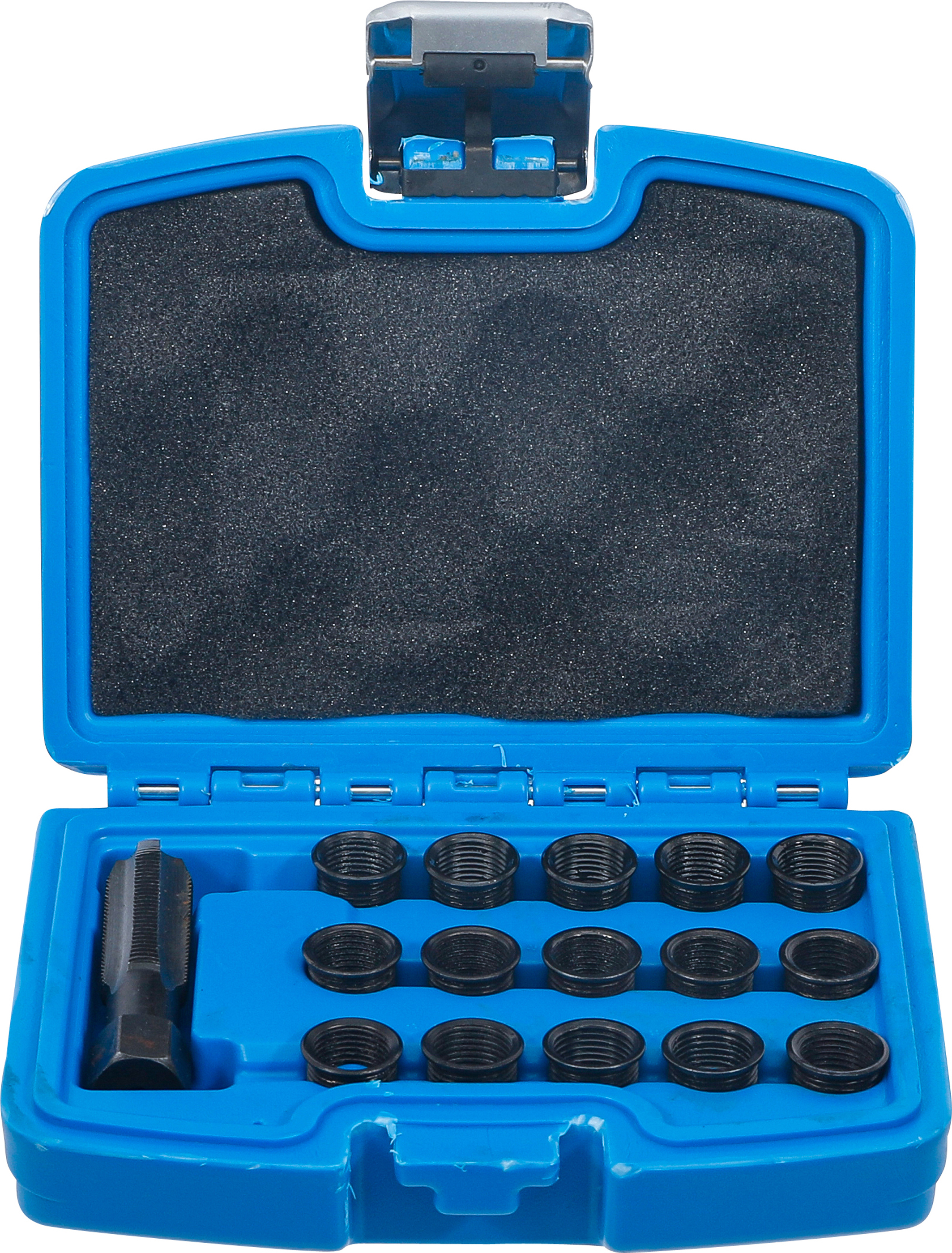 BGS 149 Reparatursatz für Zündkerzengewinde | M14 x 1,25 mm | 16-tlg. BGS 149 Reparatursatz für Zündkerzengewinde | M14 x 1,25 mm | 16-tlg.
