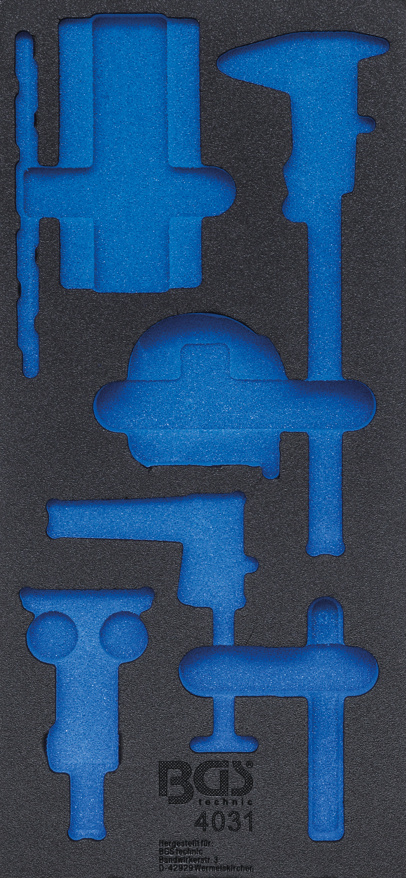 BGS 4031-1 Werkstattwageneinlage 1/3 | leer | für Art. 4031