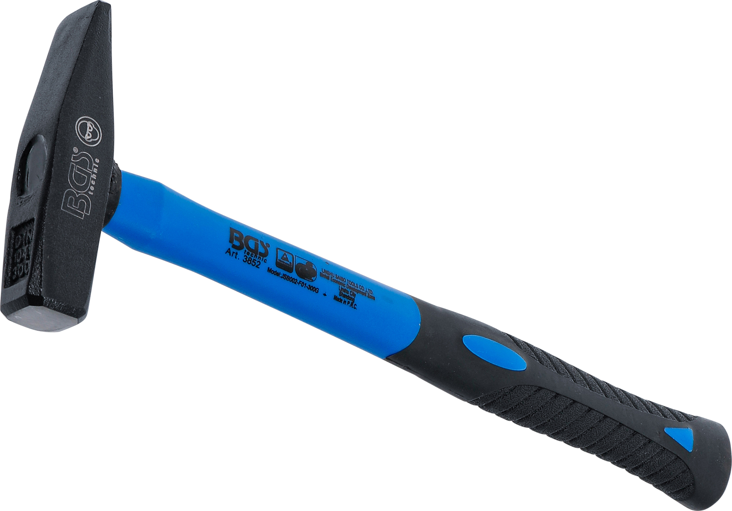BGS 3852 Schlosserhammer | Fiberglasstiel | DIN 1041 | 300 g