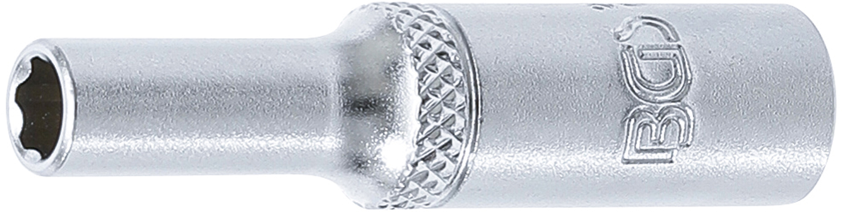 BGS 2965 Steckschlüssel-Einsatz Super Lock, tief | Antrieb Innenvierkant 6,3 mm (1/4") | SW 5 mm