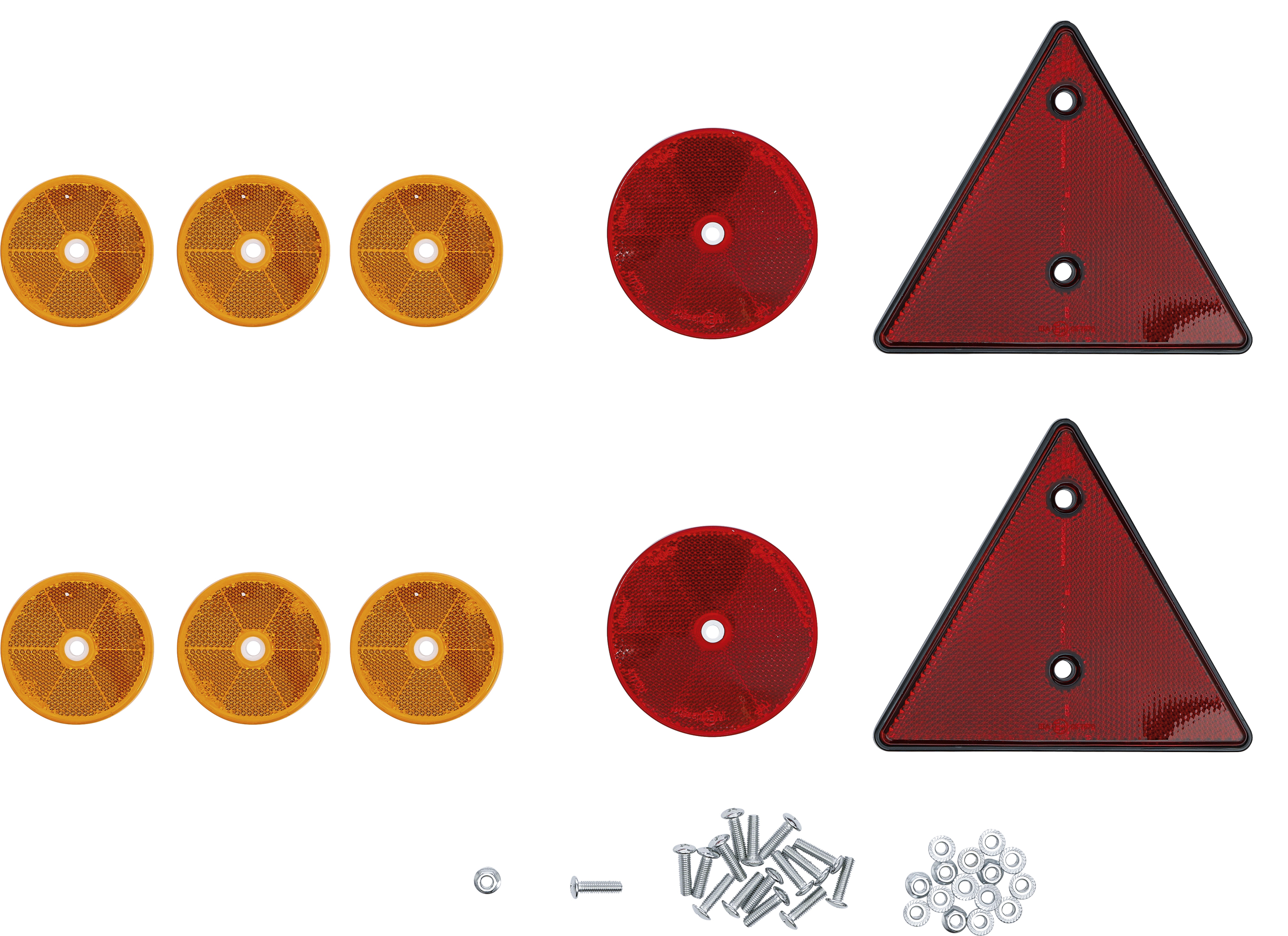 BGS 8635 Anhänger-Reflektor-Satz | 12-tlg.