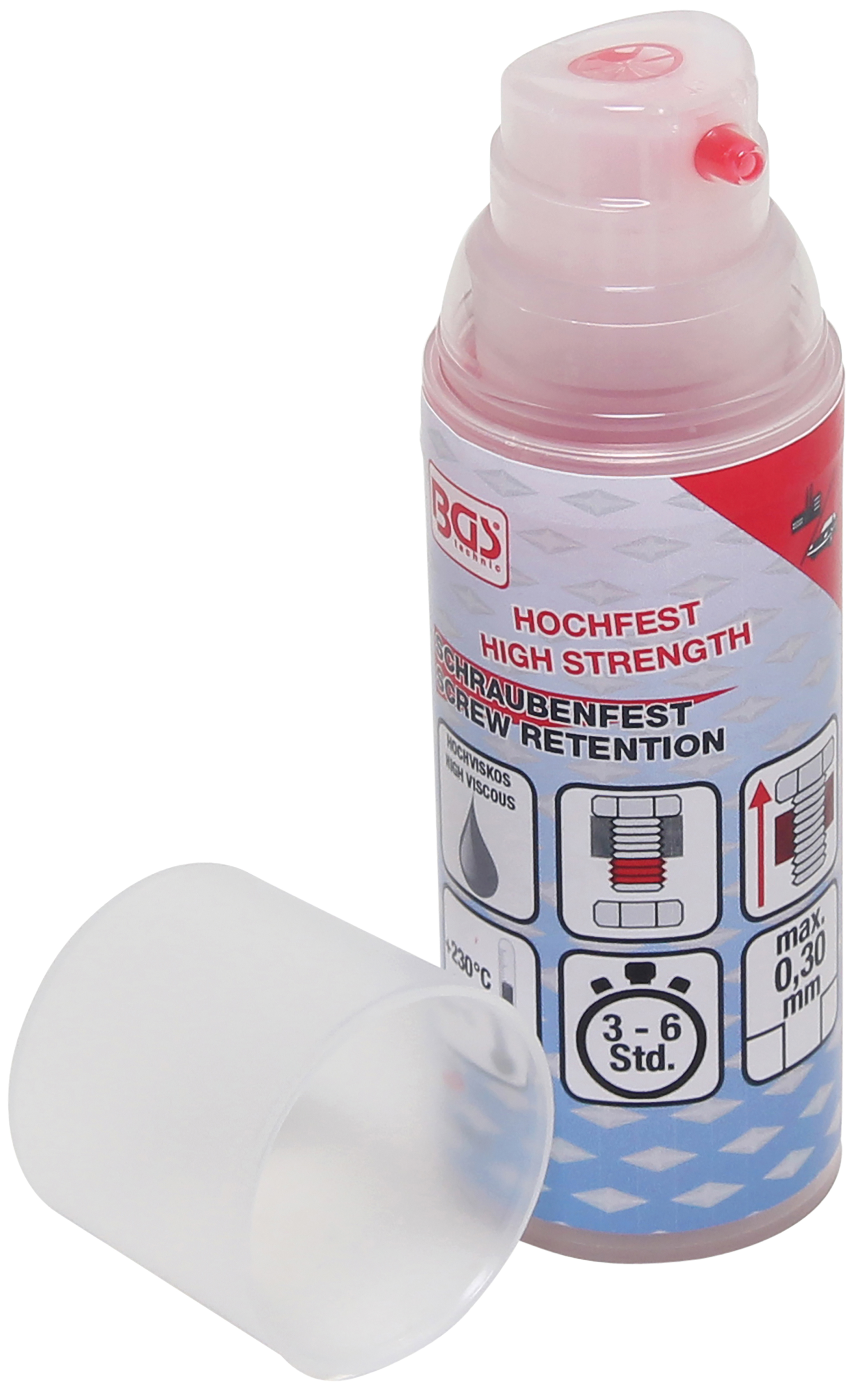 BGS 80616 Schraubenfest | hochfest | hochviskos | Pumpdosierer 50 g