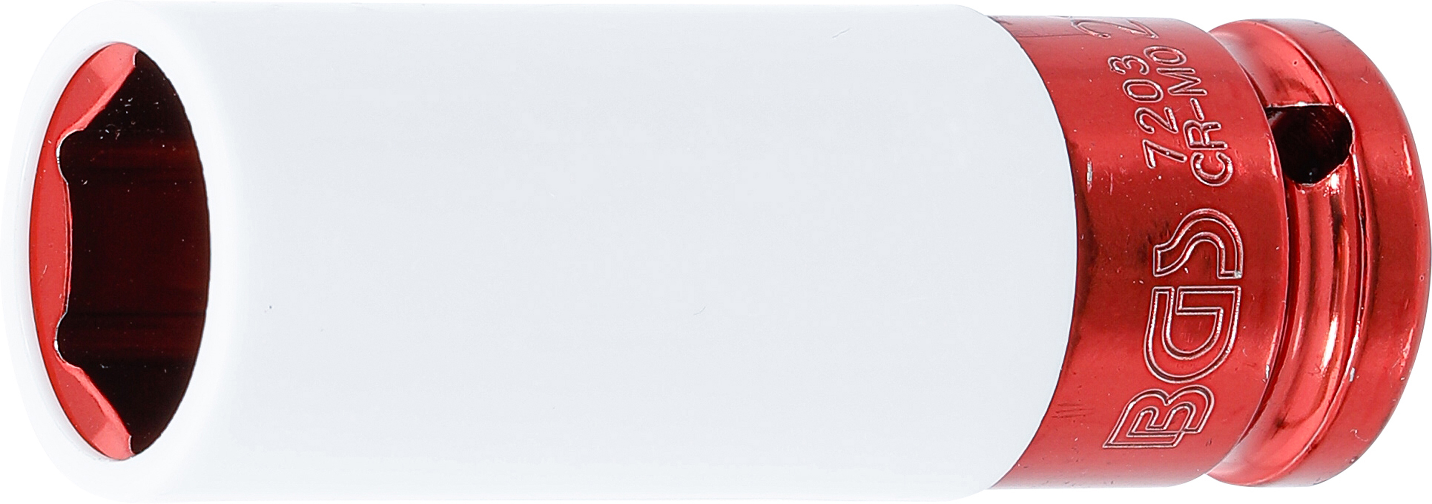 BGS 7203 Kraft-Schoneinsatz | Antrieb Innenvierkant 12,5 mm (1/2") | SW 21 mm