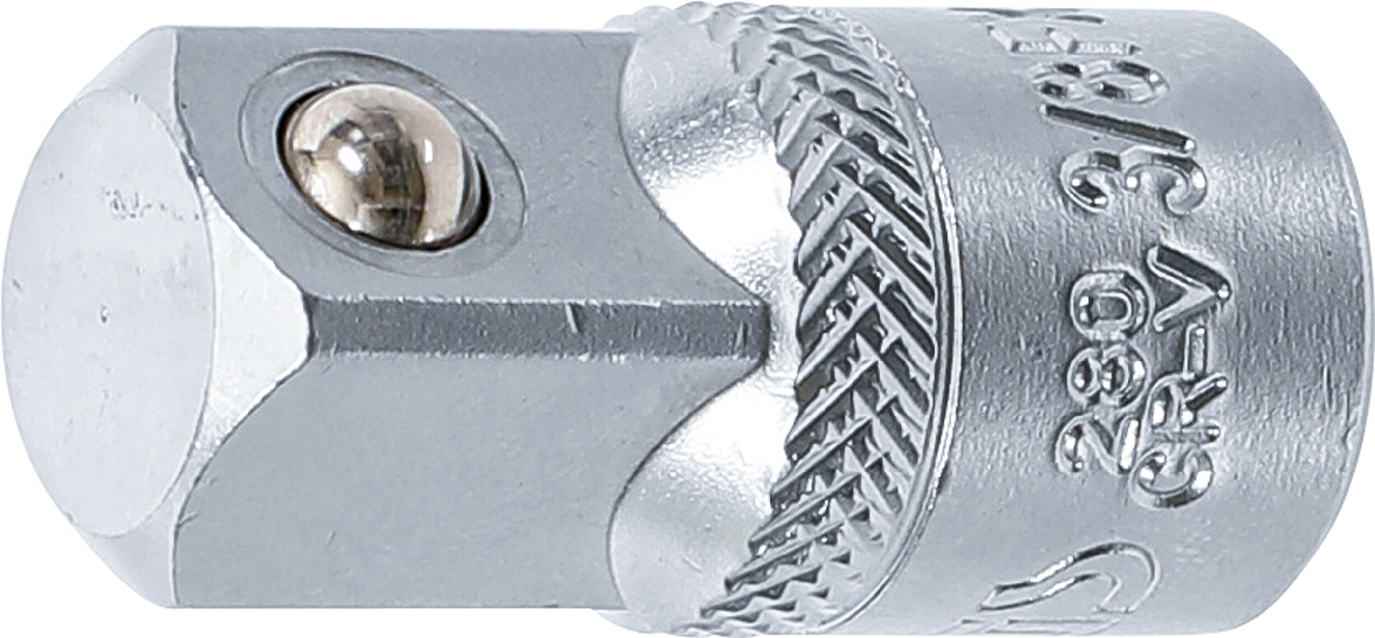 BGS 280 Steckschlüssel-Adapter | Innenvierkant 10 mm (3/8") - Außenvierkant 12,5 mm (1/2")