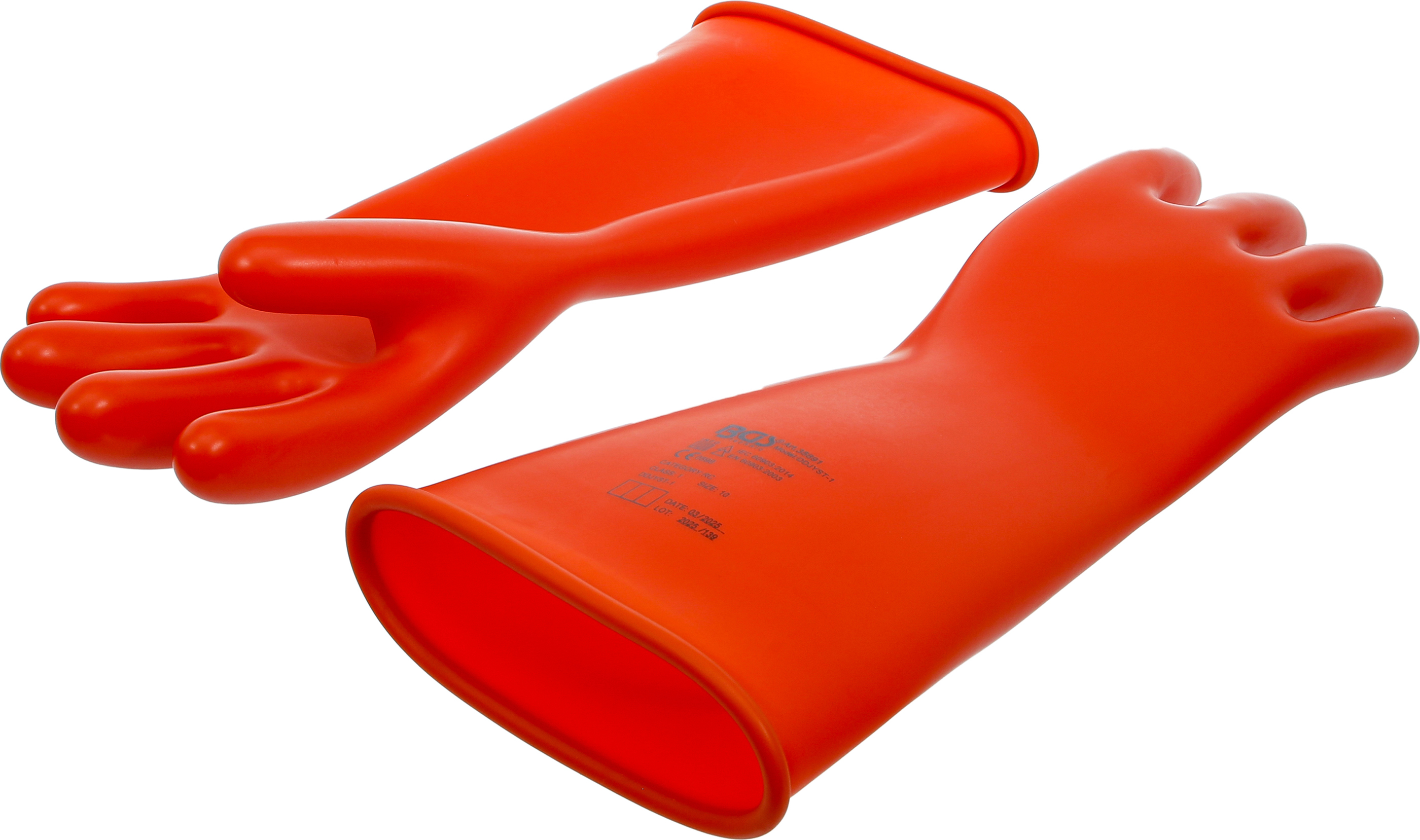 BGS 35891 Elektriker-Schutzhandschuhe | mit Naturlatex Schutzisolierung | Größe 10 (XL)