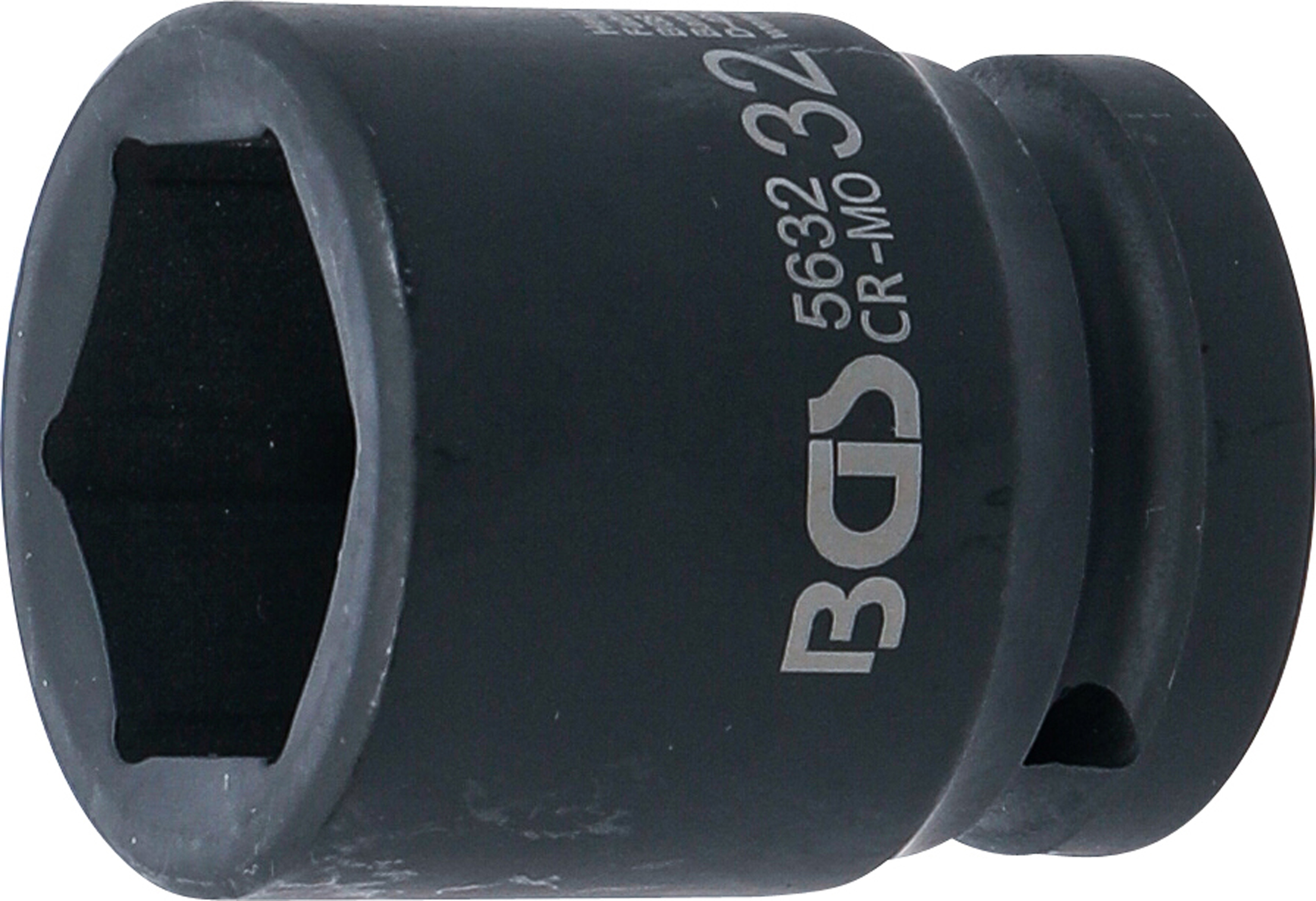 BGS 5632 Kraft-Steckschlüssel-Einsatz Sechskant | Antrieb Innenvierkant 20 mm (3/4") | SW 32 mm