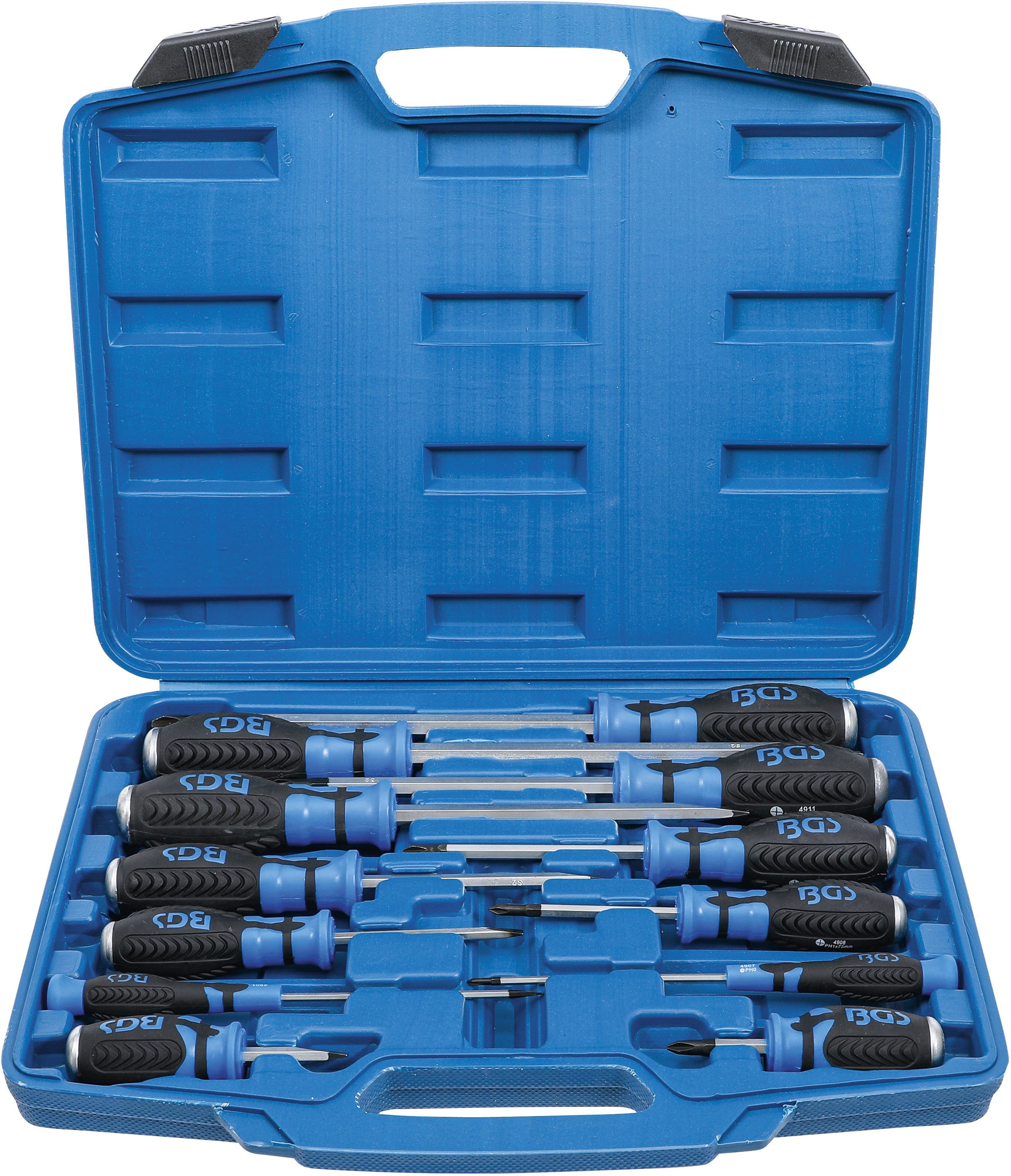 BGS 7896 Schraubendreher-Satz | mit 6,3 mm (1/4") Innenvierkant | 12-tlg.