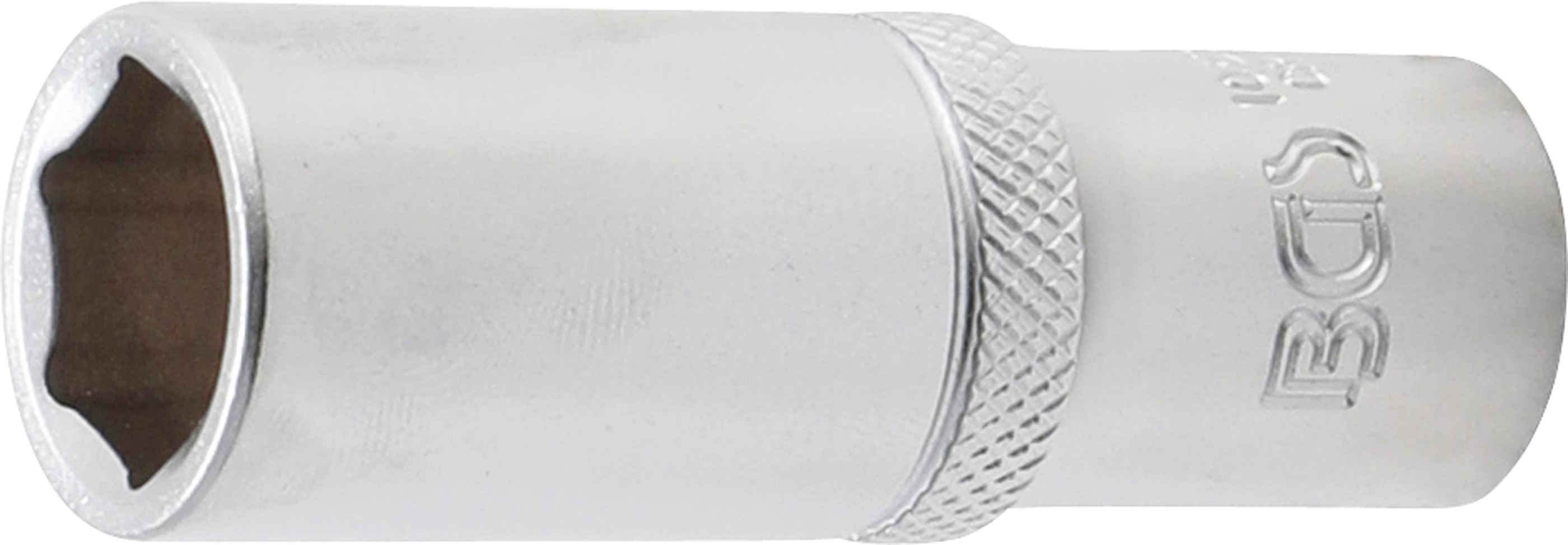 BGS 10535 Steckschlüssel-Einsatz Sechskant, tief | Antrieb Innenvierkant 10 mm (3/8") | SW 15 mm