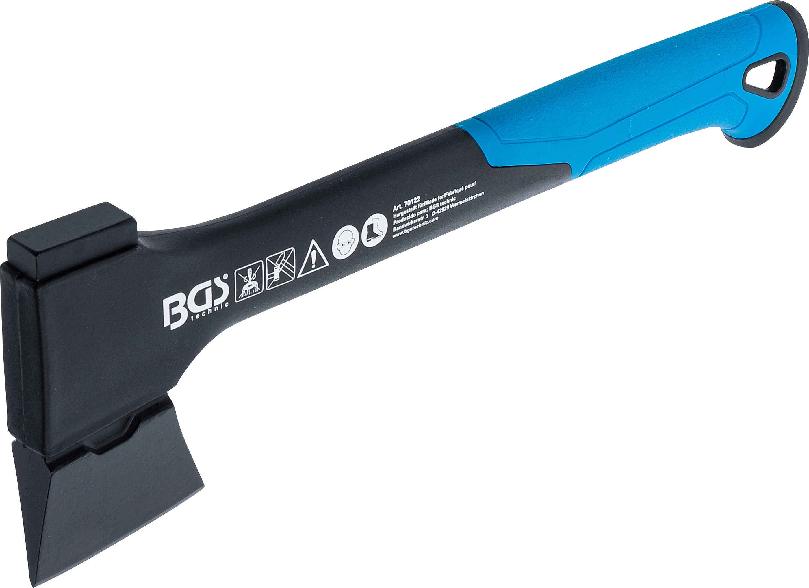 BGS 70122 Universalaxt | glasfaserverstärkter Nylonstiel | 410 g