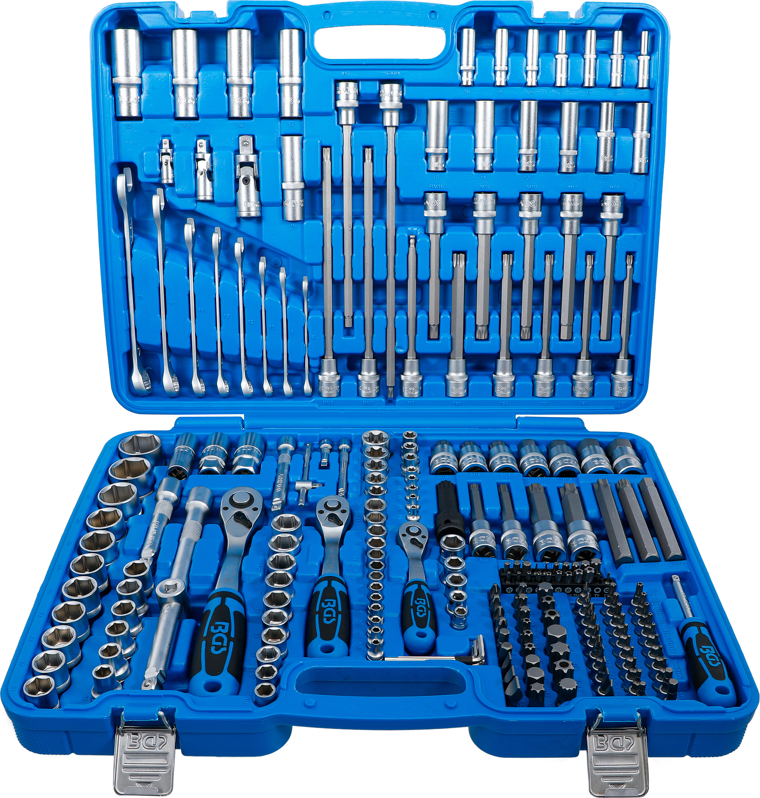 BGS 2259 Steckschlüssel-Satz Sechskant | Antrieb 6,3 mm (1/4") / 10 mm (3/8") / 12,5 mm (1/2") | 214-tlg. BGS 2259 Steckschlüssel-Satz Sechskant | Antrieb 6,3 mm (1/4") / 10 mm (3/8") / 12,5 mm (1/2") | 214-tlg.