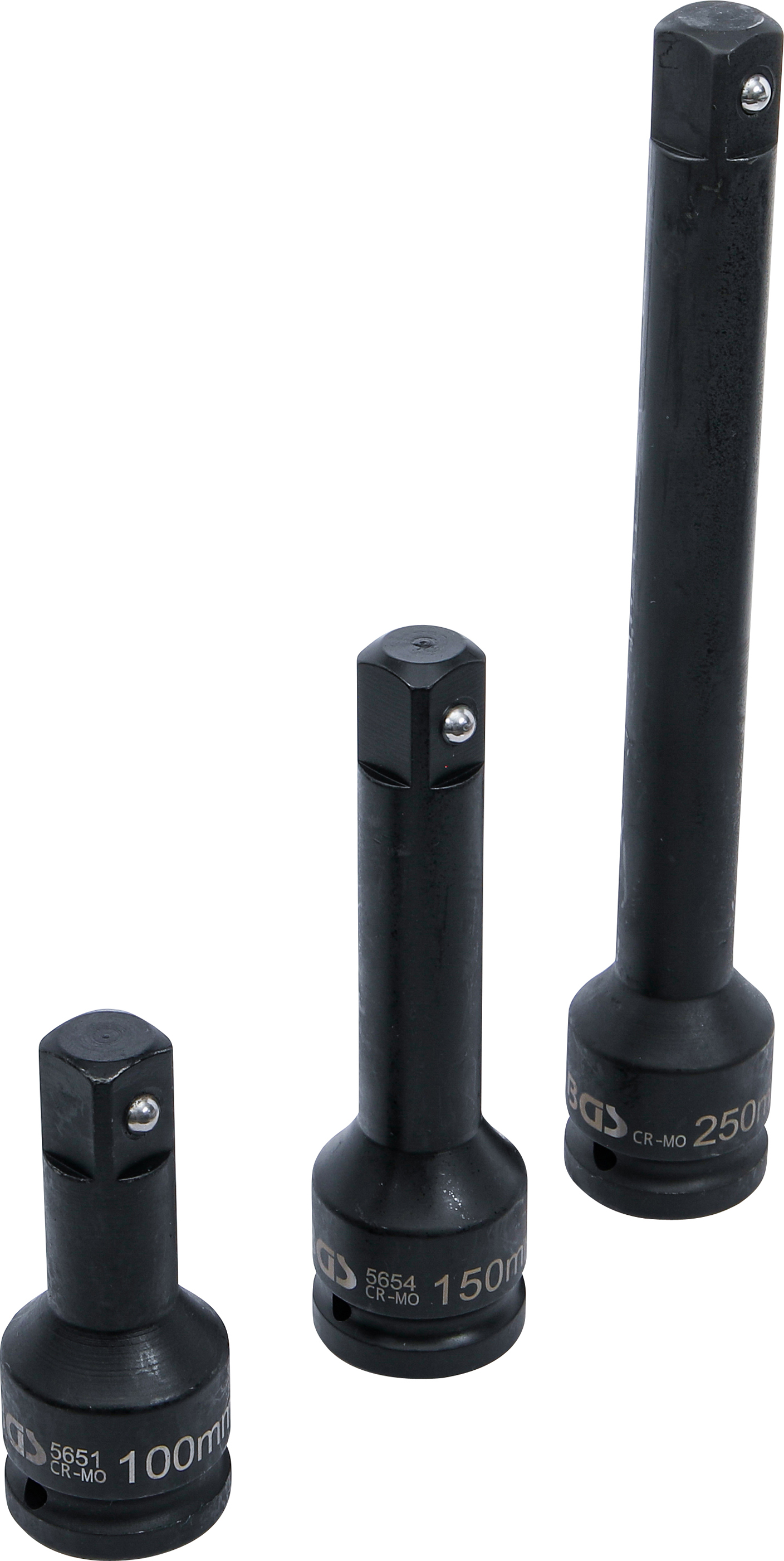 BGS 8840 Kraft-Verlängerungs-Satz | Außen-/Innenvierkant 20 mm (3/4") | 3-tlg.