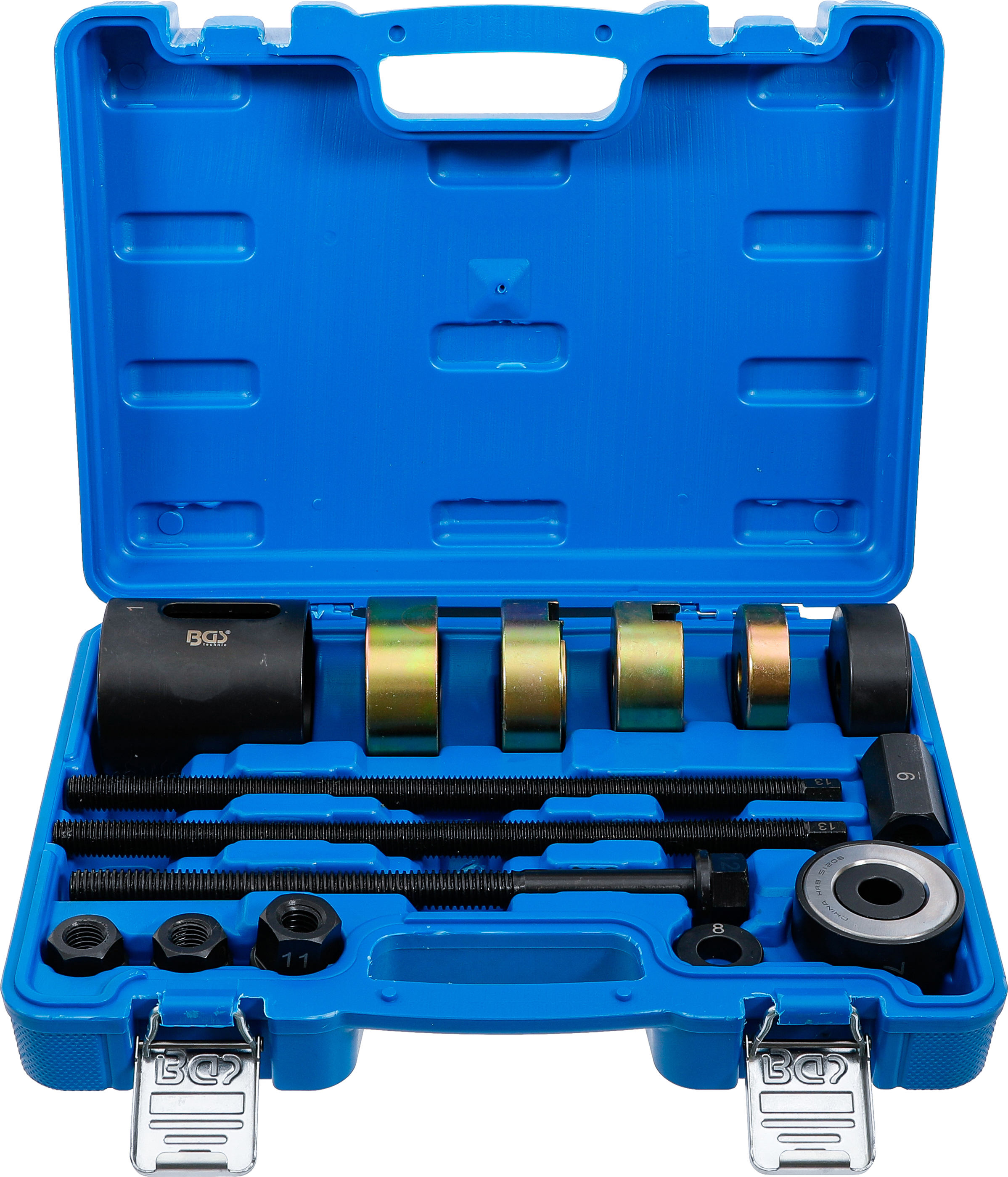BGS 6282 Vorderachs-Querlenkerbuchsen-Werkzeug-Satz | für VW T5 BGS 6282 Vorderachs-Querlenkerbuchsen-Werkzeug-Satz | für VW T5