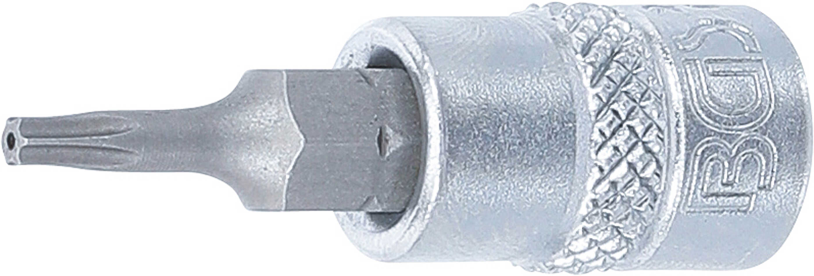 BGS 2364 Bit-Einsatz | Antrieb Innenvierkant 6,3 mm (1/4") | T-Profil (für Torx) mit Bohrung T9