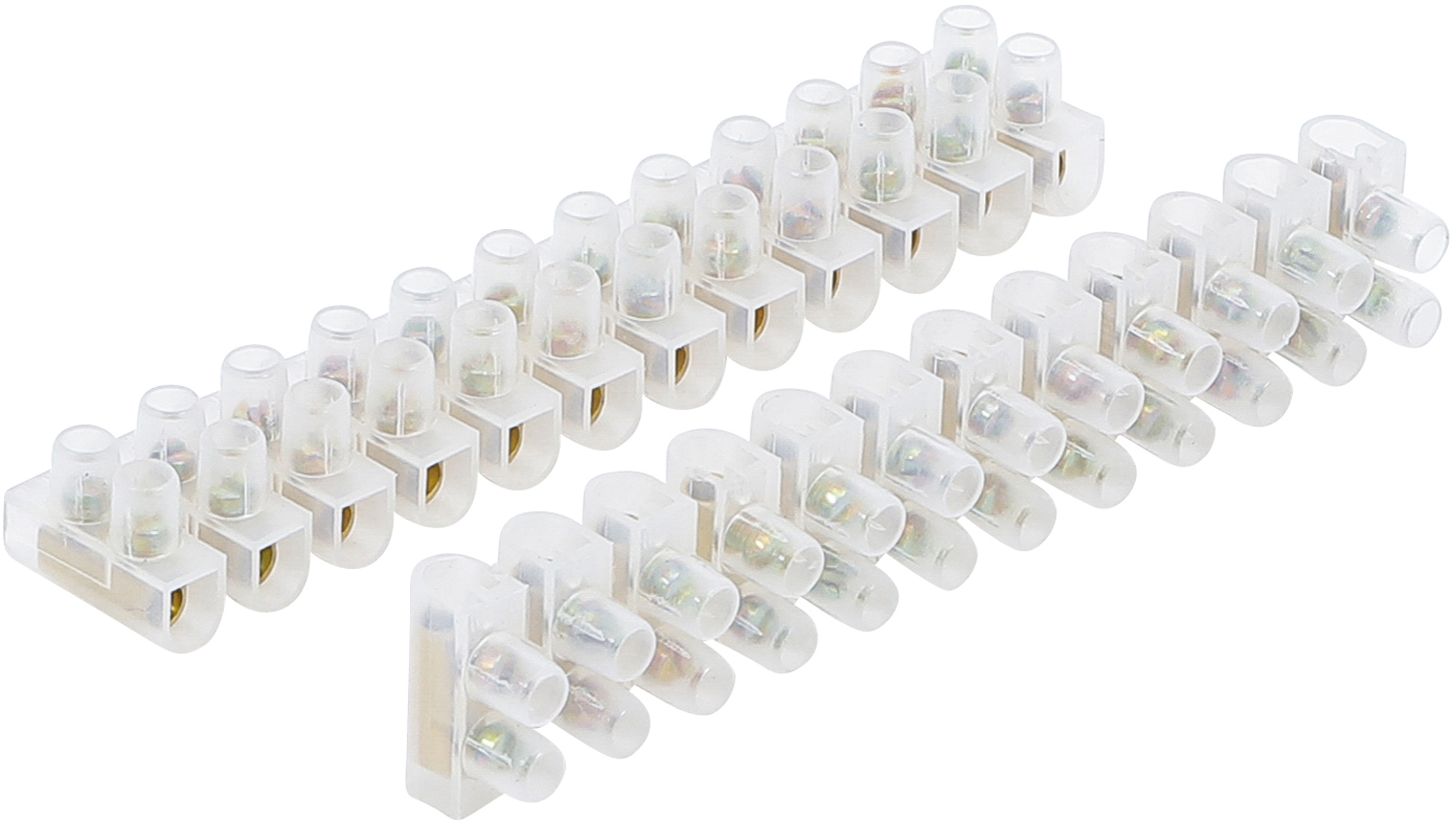 BGS 80727 Lüsterklemmen | 4,0 mm² | 6 Amp. | 2 Stück | 12er Block