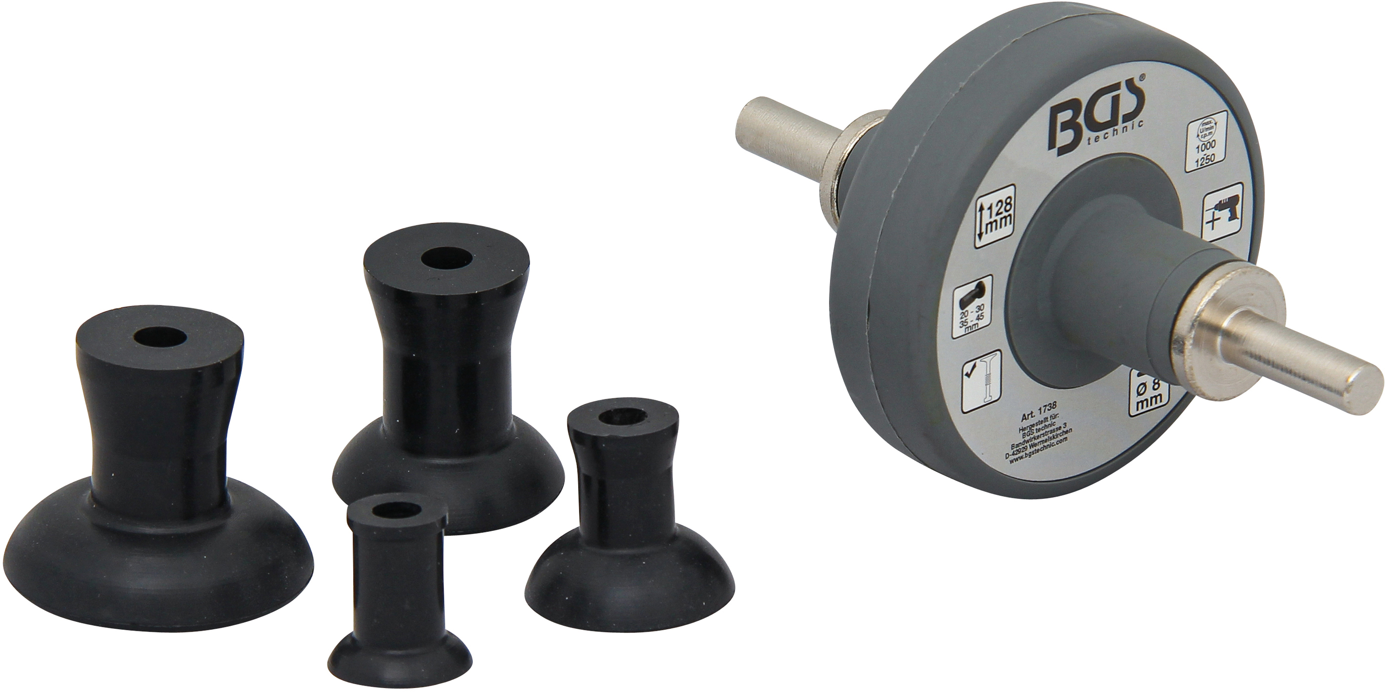 BGS 1738 Ventileinschleif-Bohrmaschinenaufsatz BGS 1738 Ventileinschleif-Bohrmaschinenaufsatz