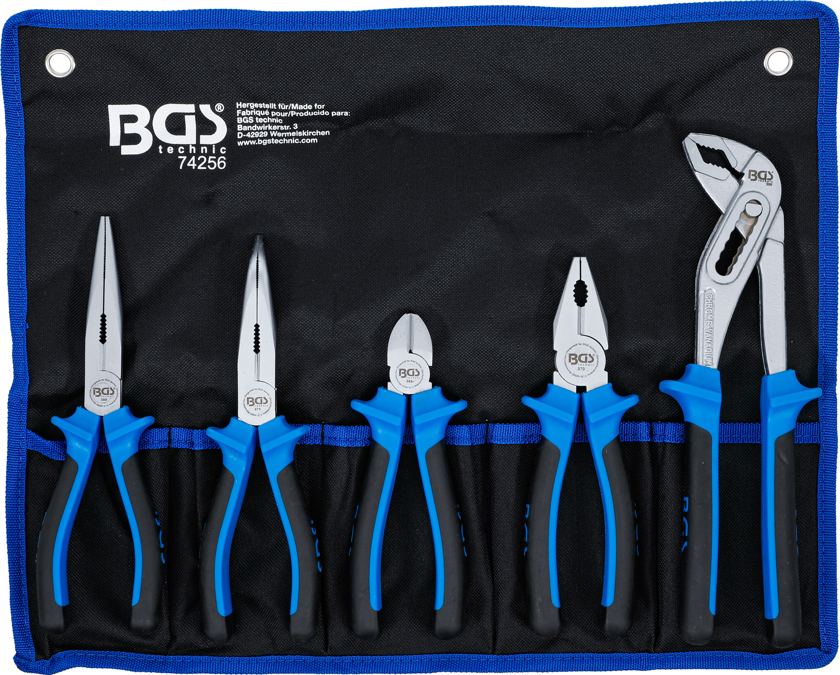 BGS 74256 Zangen-Satz | 5-tlg. BGS 74256 Zangen-Satz | 5-tlg.