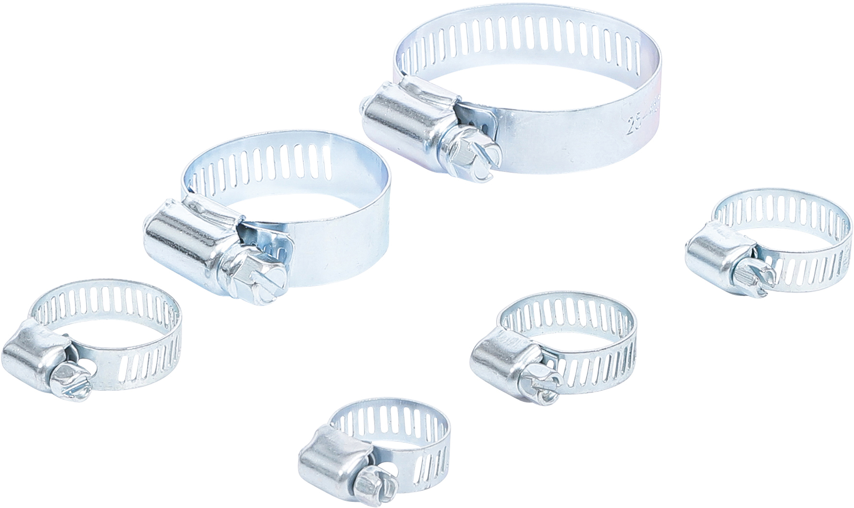 BGS 80855 Schlauchklemmen-Sortiment | Ø 4 - 45 mm | 6-tlg.