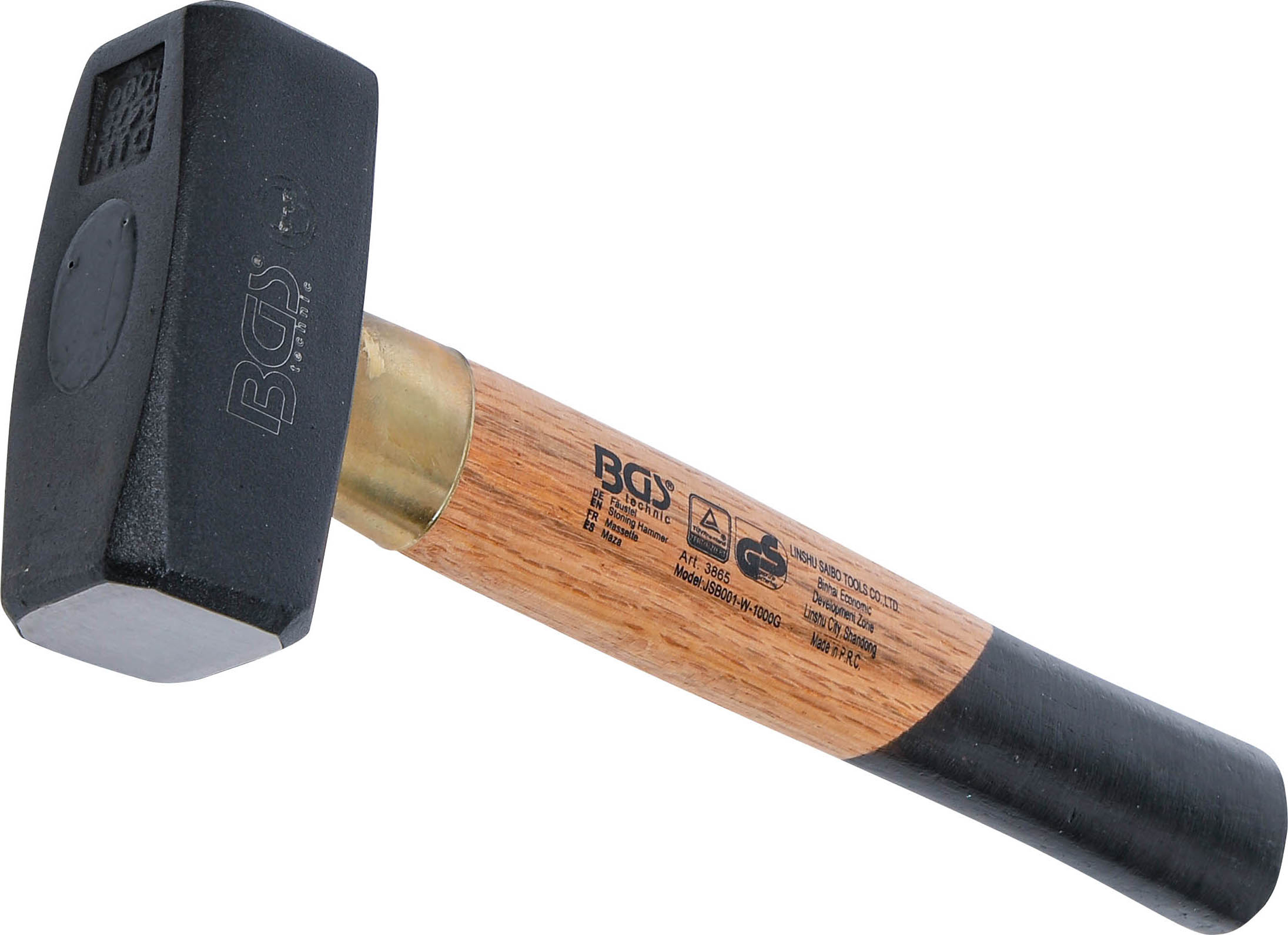 BGS 3865 Fäustel | Holz-Stiel | 1000 g